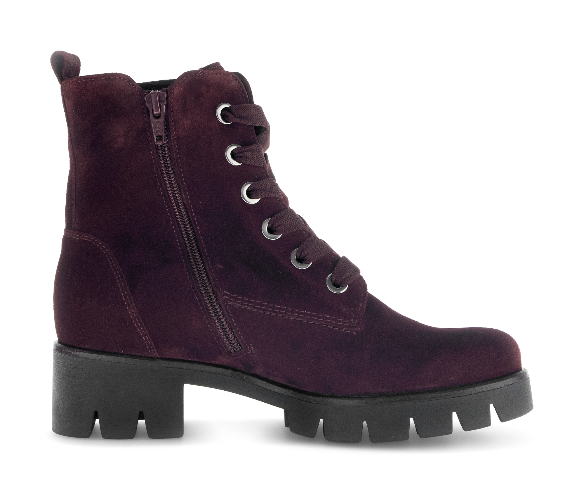 Gabor Schnürstiefelette  , Schnürboots mit Blockabsatz