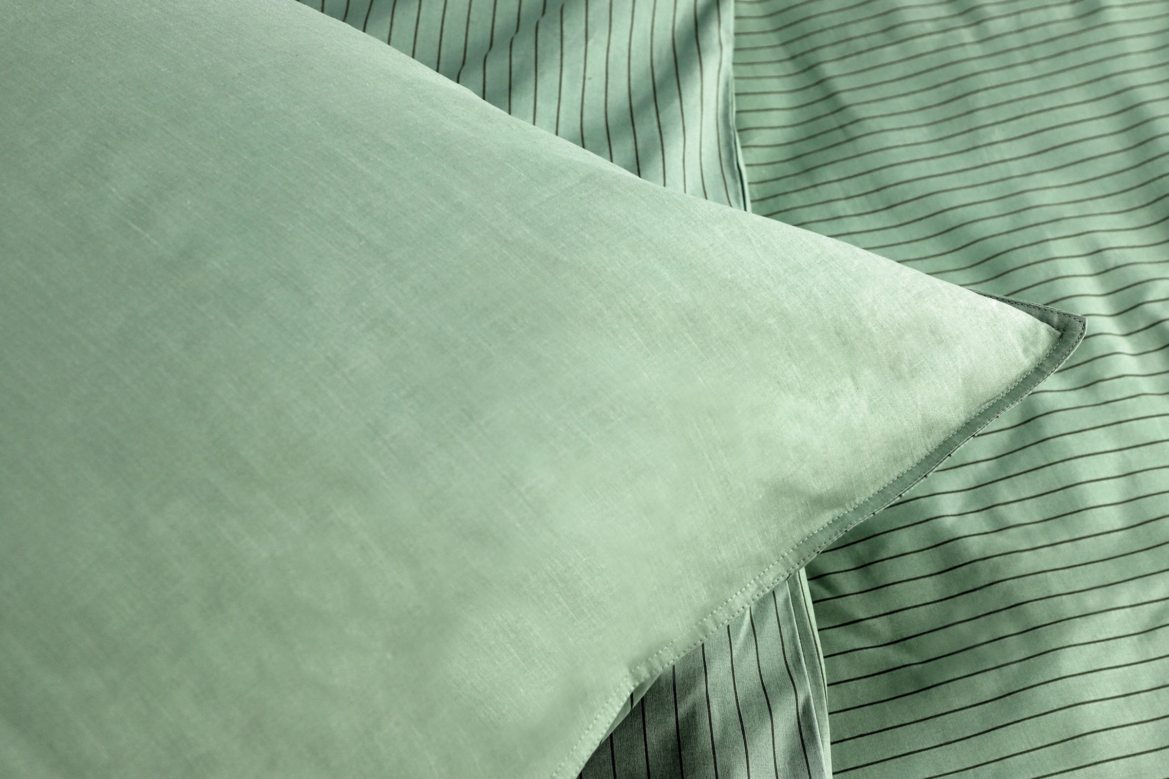 Musterring Linge de lit réversible »Twist« 2 cuis aus reiner Baumwolle