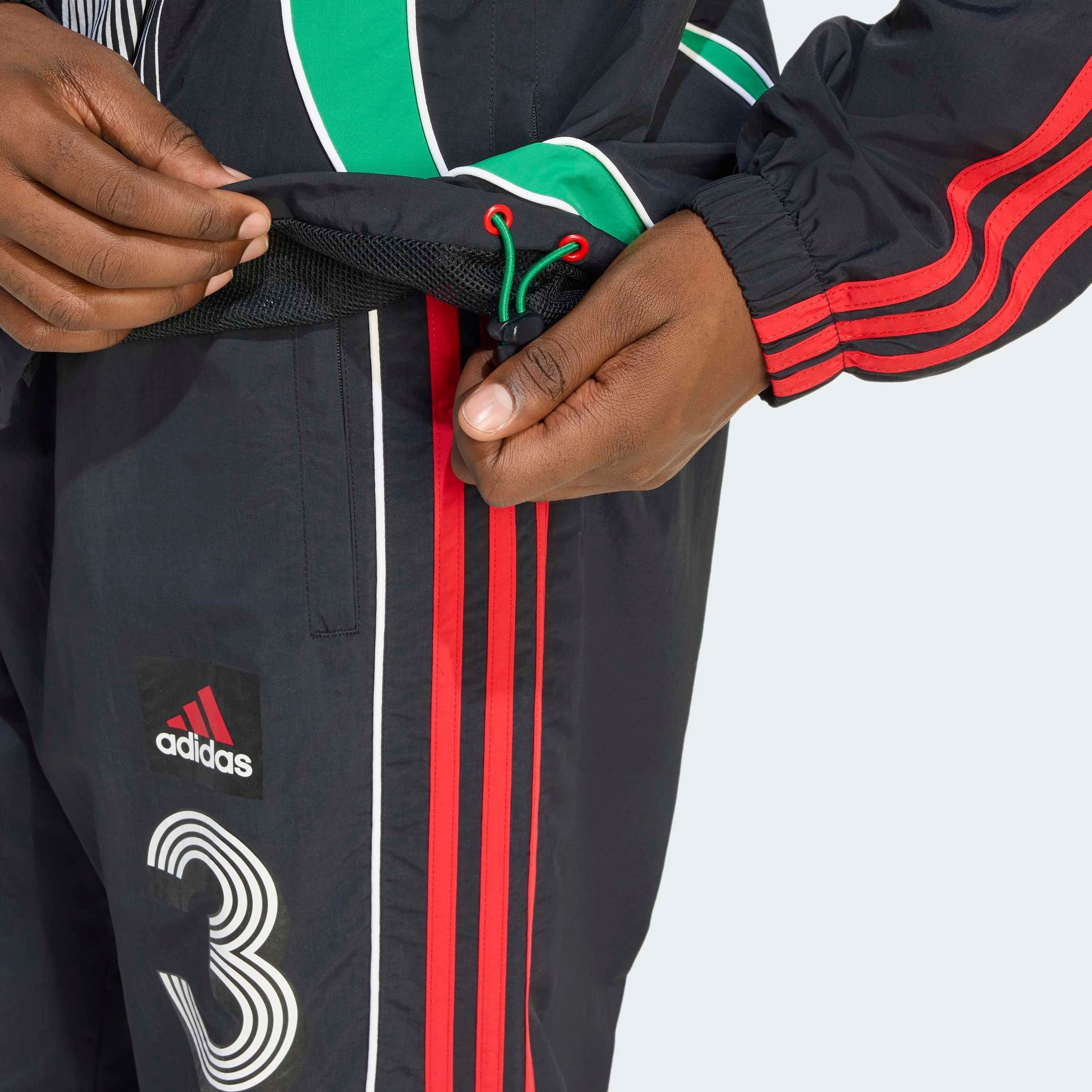 adidas Originals Veste d'entraînement »TEAMGEIST MOTO TRACK« lockere Passform, aus weichem Material