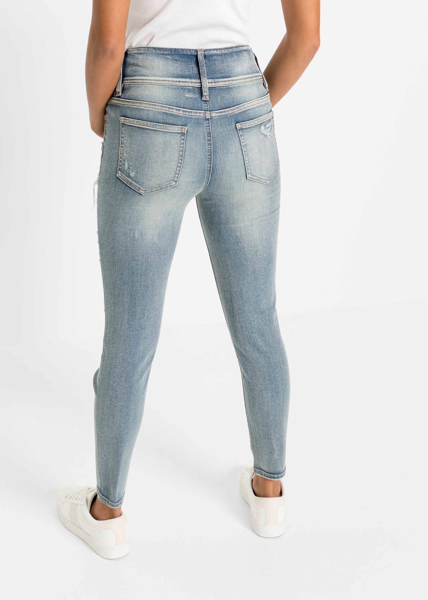 bonprix Skinny-fit-Jeans »Skinny Jeans High Waist, Stretch« Skinny Jeans High Waist, Stretch