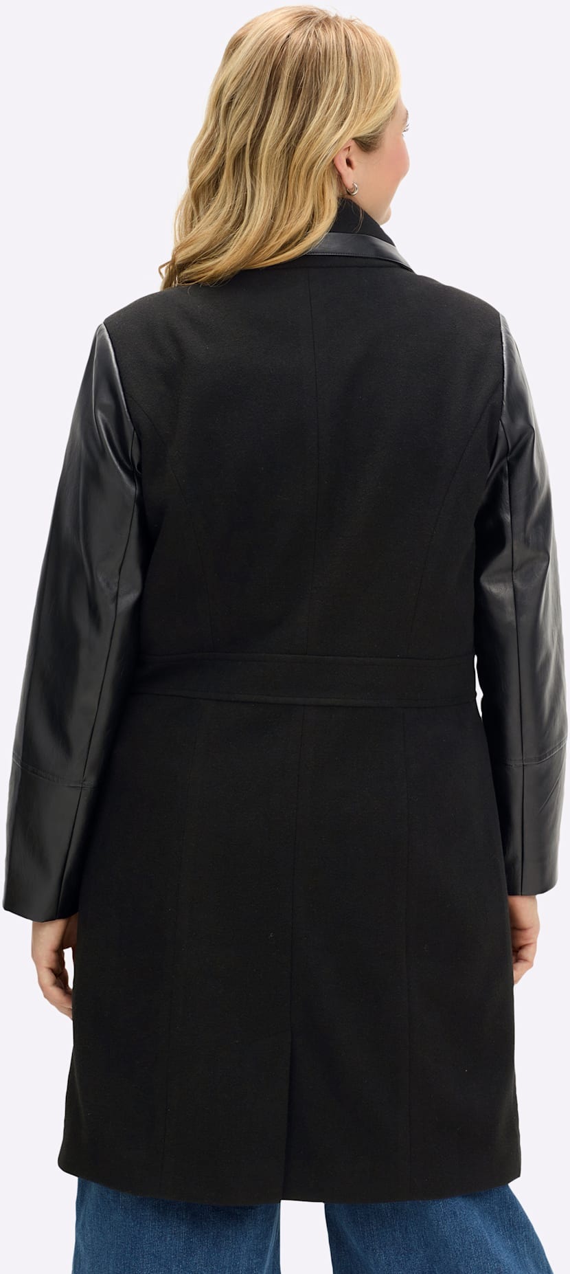 sheego by Joe Browns Outdoorjacke ohne Kapuze