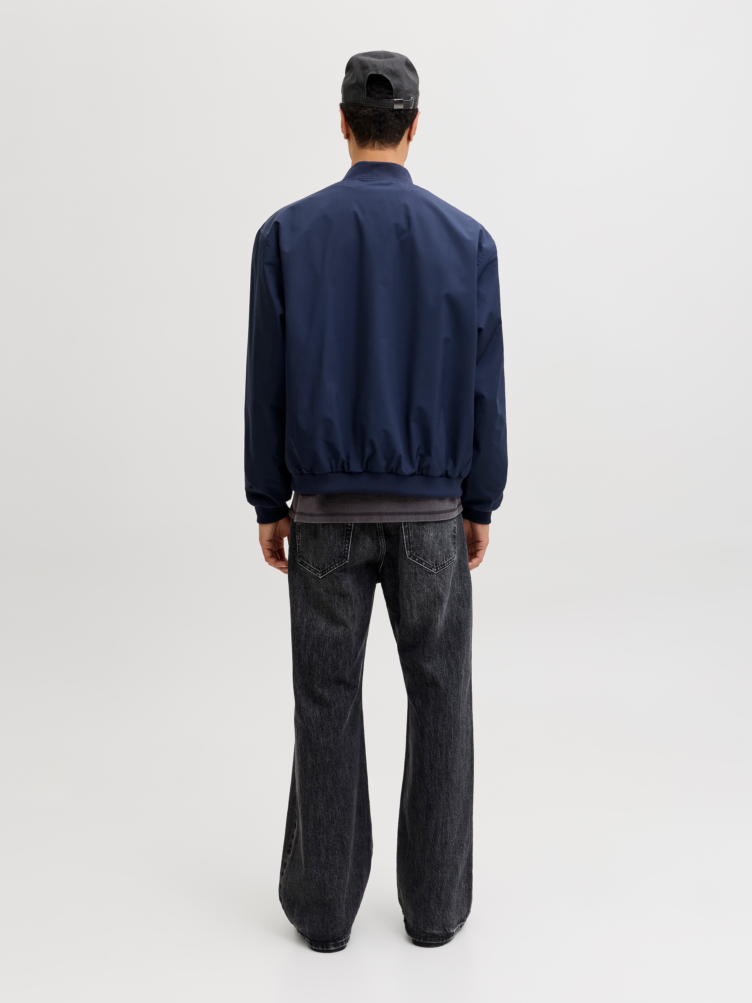 Jack & Jones »JJECHARGE BOMBER JACKET NOOS« ohne Kapuze mit Rippbündchen