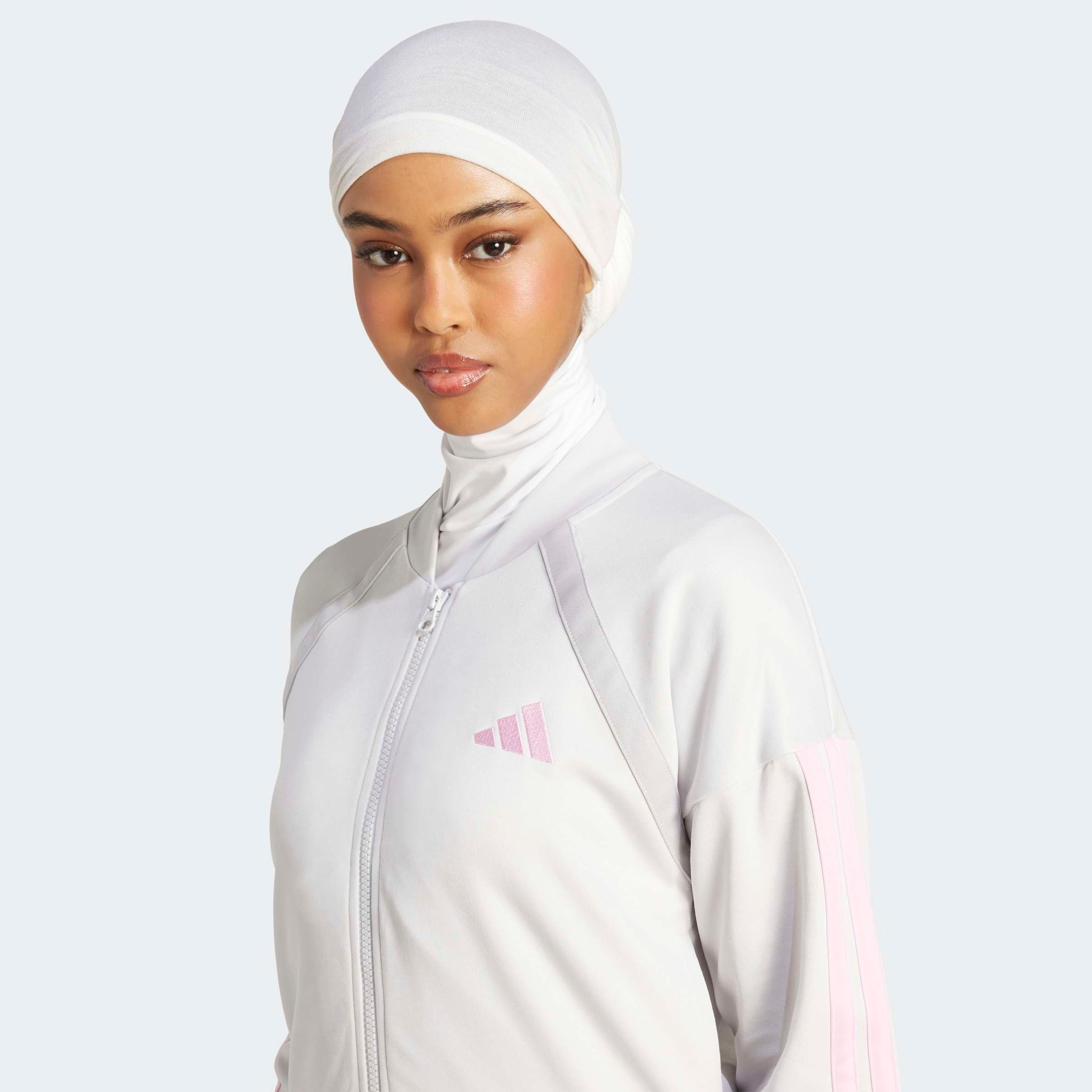 adidas Sportswear Combinaison d'entraînement »W TEAMSPORT TS« 2 cuis tlg. Jacke schmal geschnitten; Hose regulär geschnitten, hoher Bund