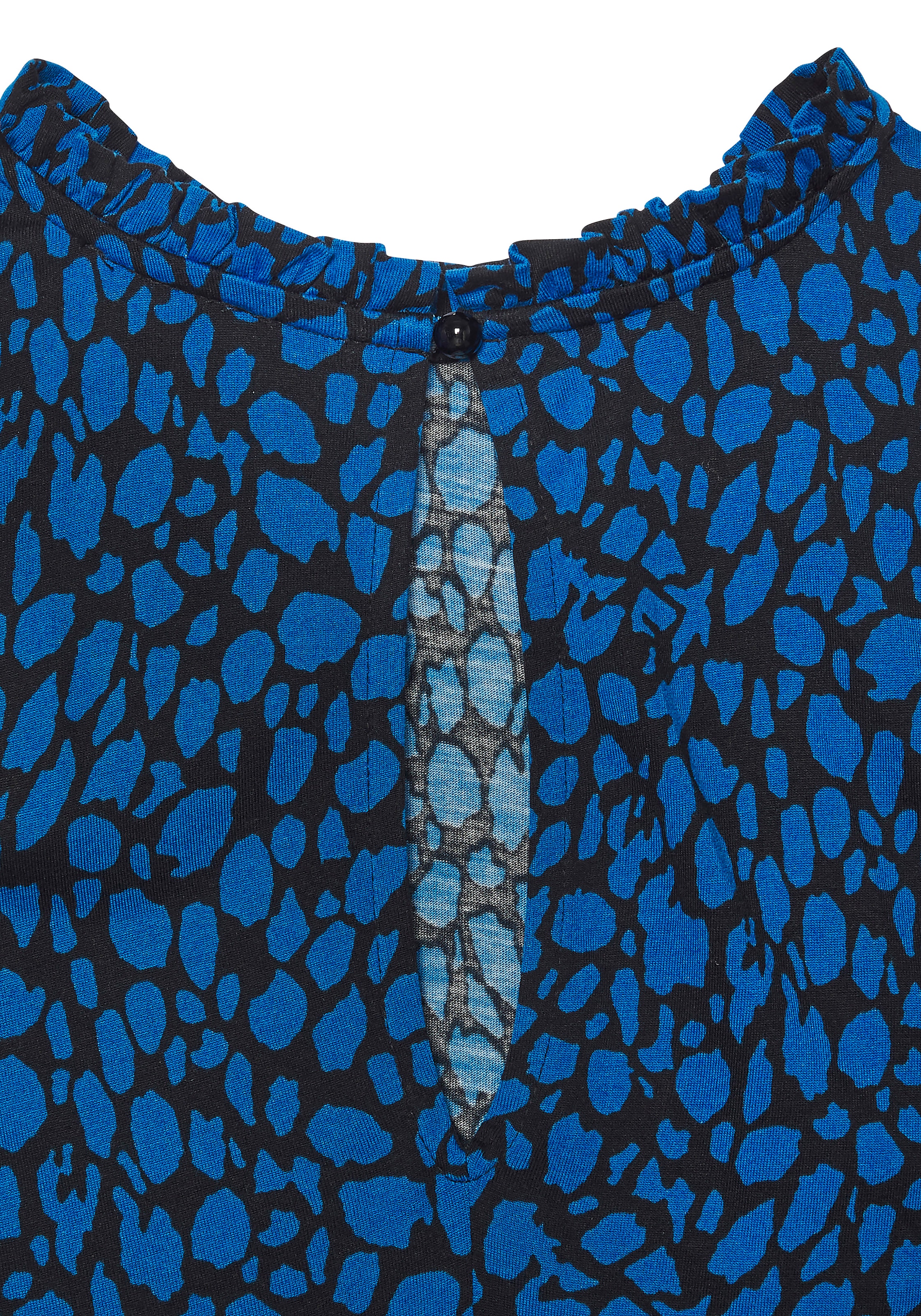 LASCANA Jerseykleid in Maxilänge mit zeitlosem Alloverdruck