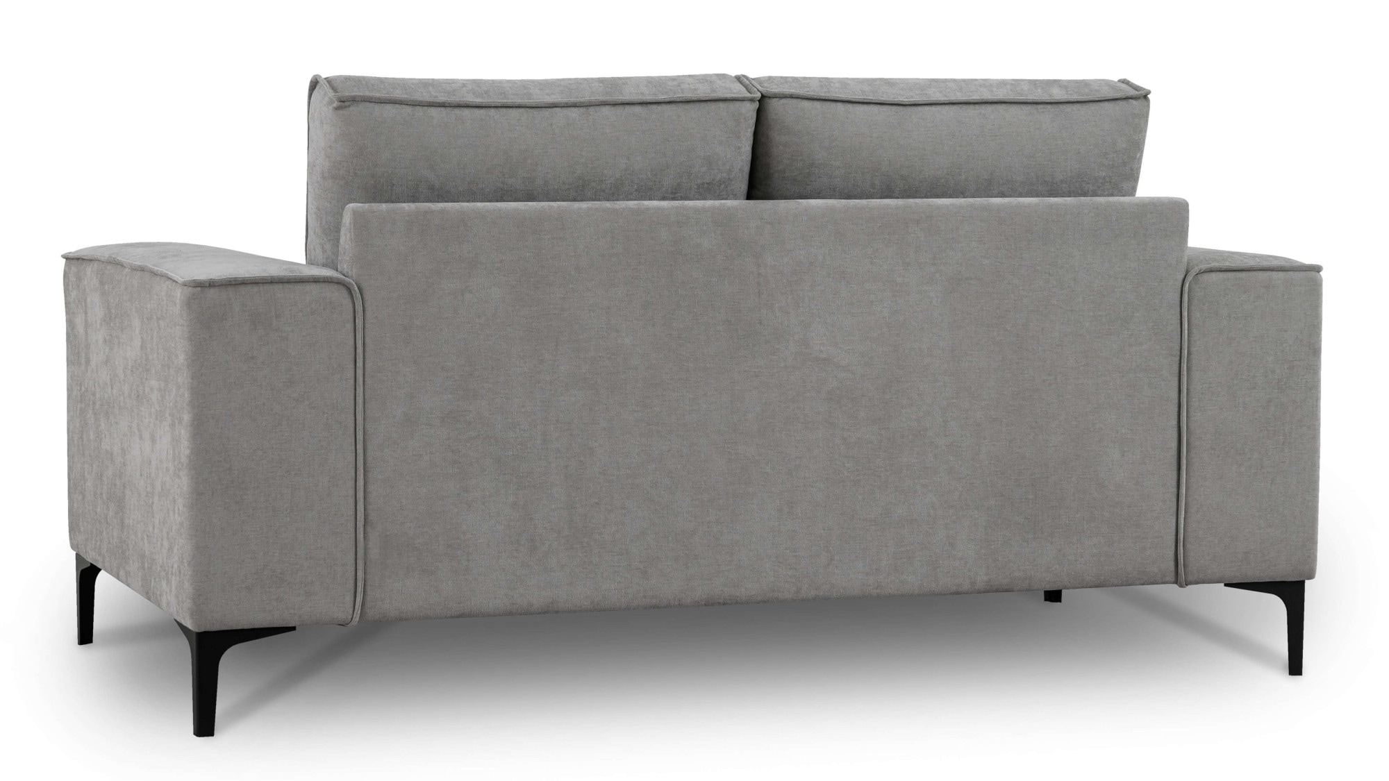 GOODproduct 2-places »OLAND Struktur fein, Sofa, B: 164 cm, Skandi-Design« 164 cm, suspension à vagues, design scandinave, pieds en métal