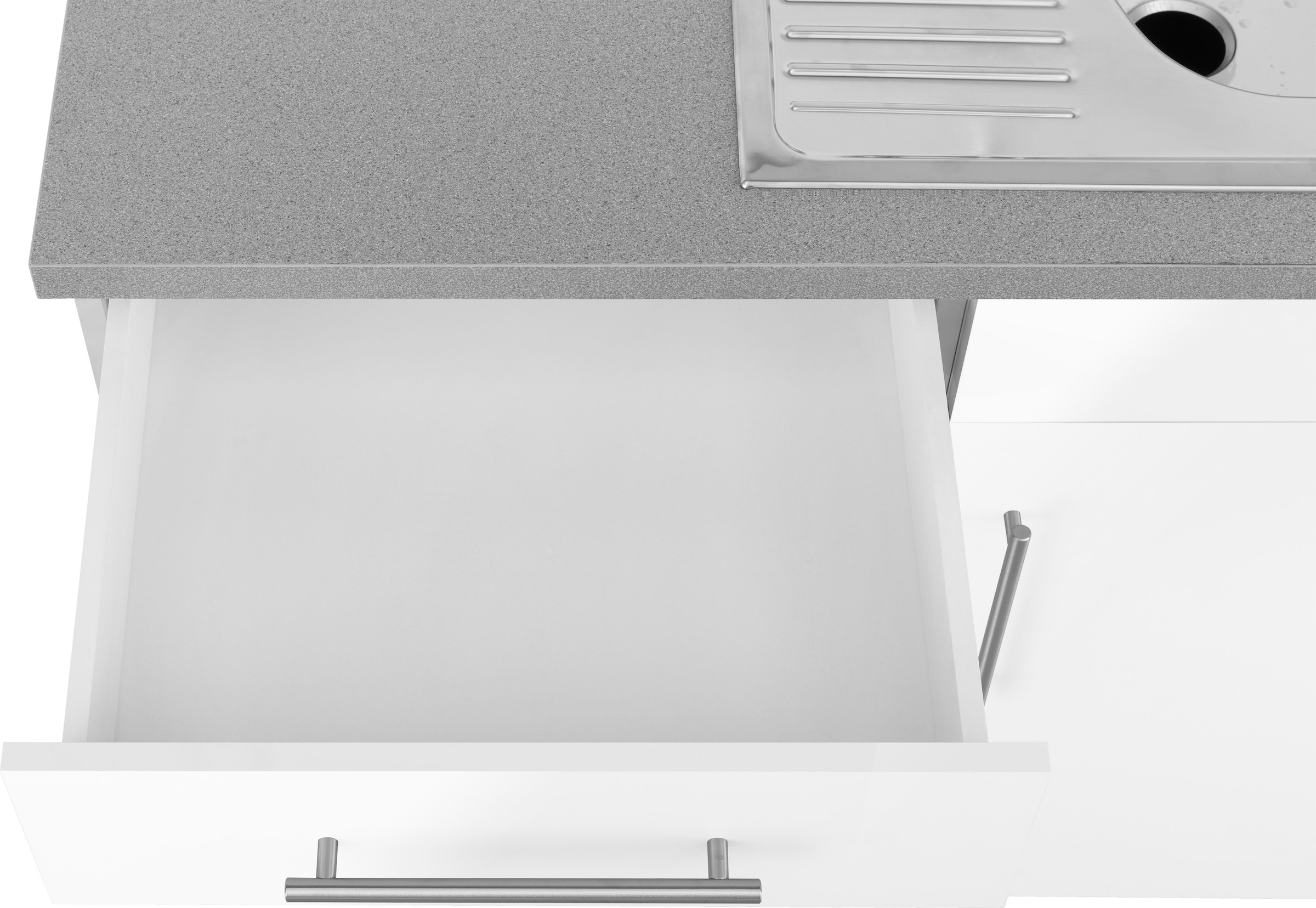 wiho Küchen Küche »Cali« wahlweise mit E-Geräten, Breite 160 cm