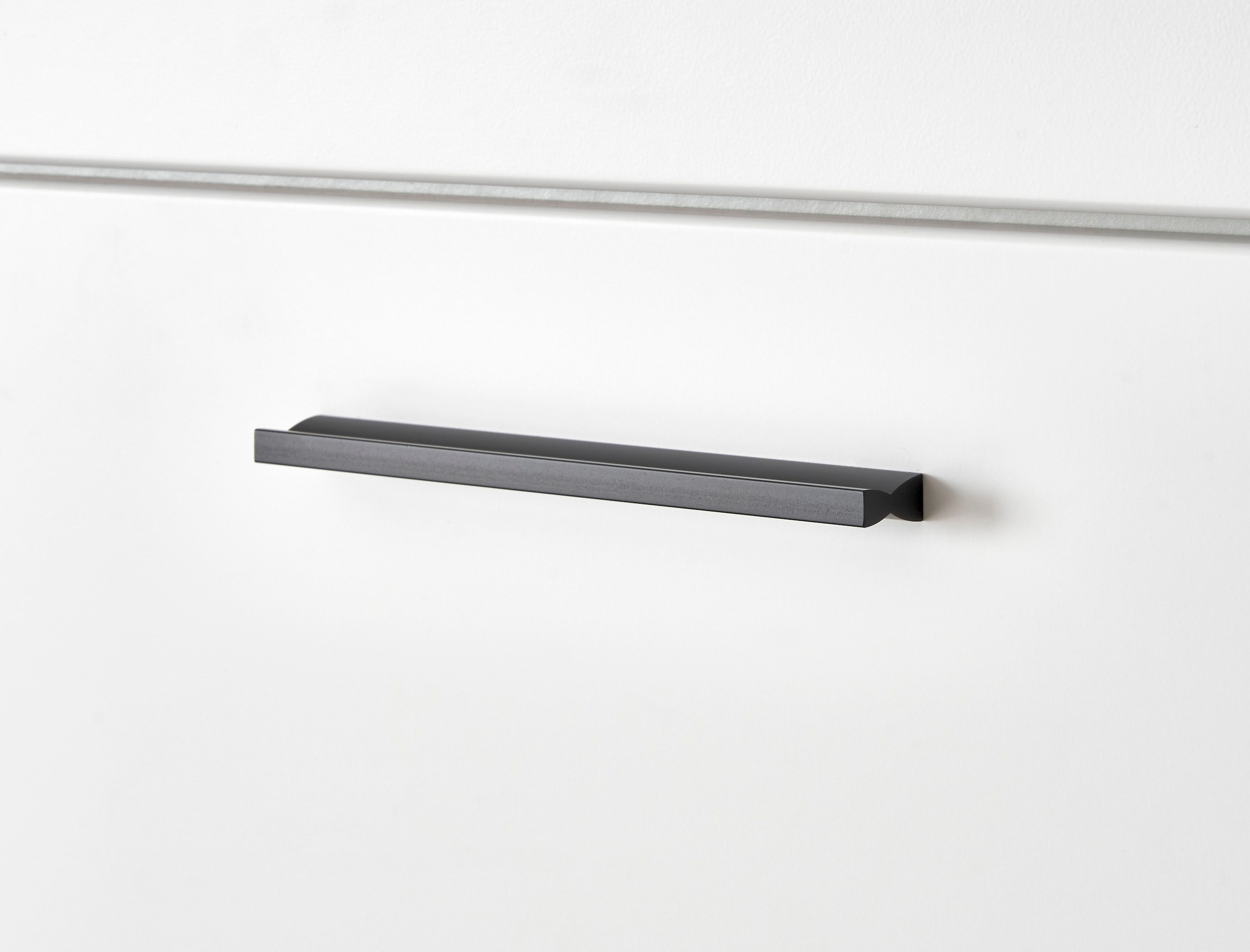 Home affaire Vitrines »Brixen, Vitrinenschrank in Eiche Dekor, moderne Standvitrine« Metallgriffe, ausreichend Stauraum, vielseitig einsetzbar, 80 cm breit