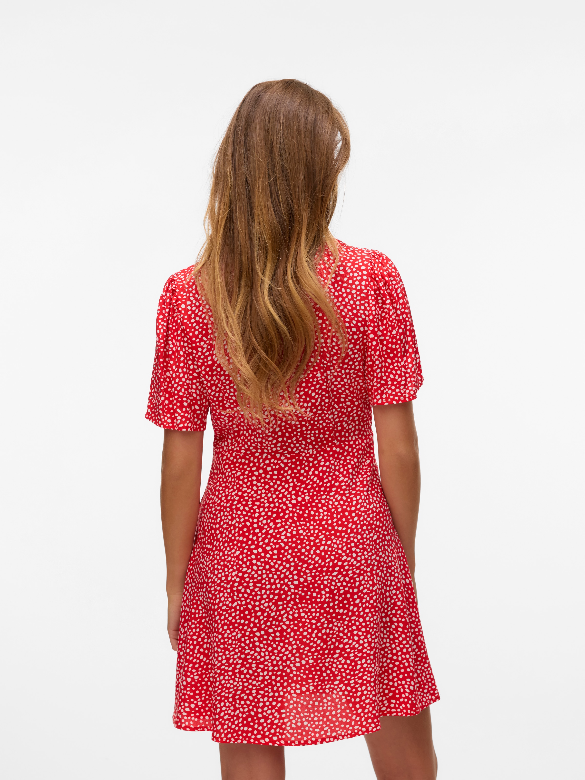 Vero Moda Minikleid »VMALBA SS SHORT DRESS WVN NOOS« Viskose, slim fit