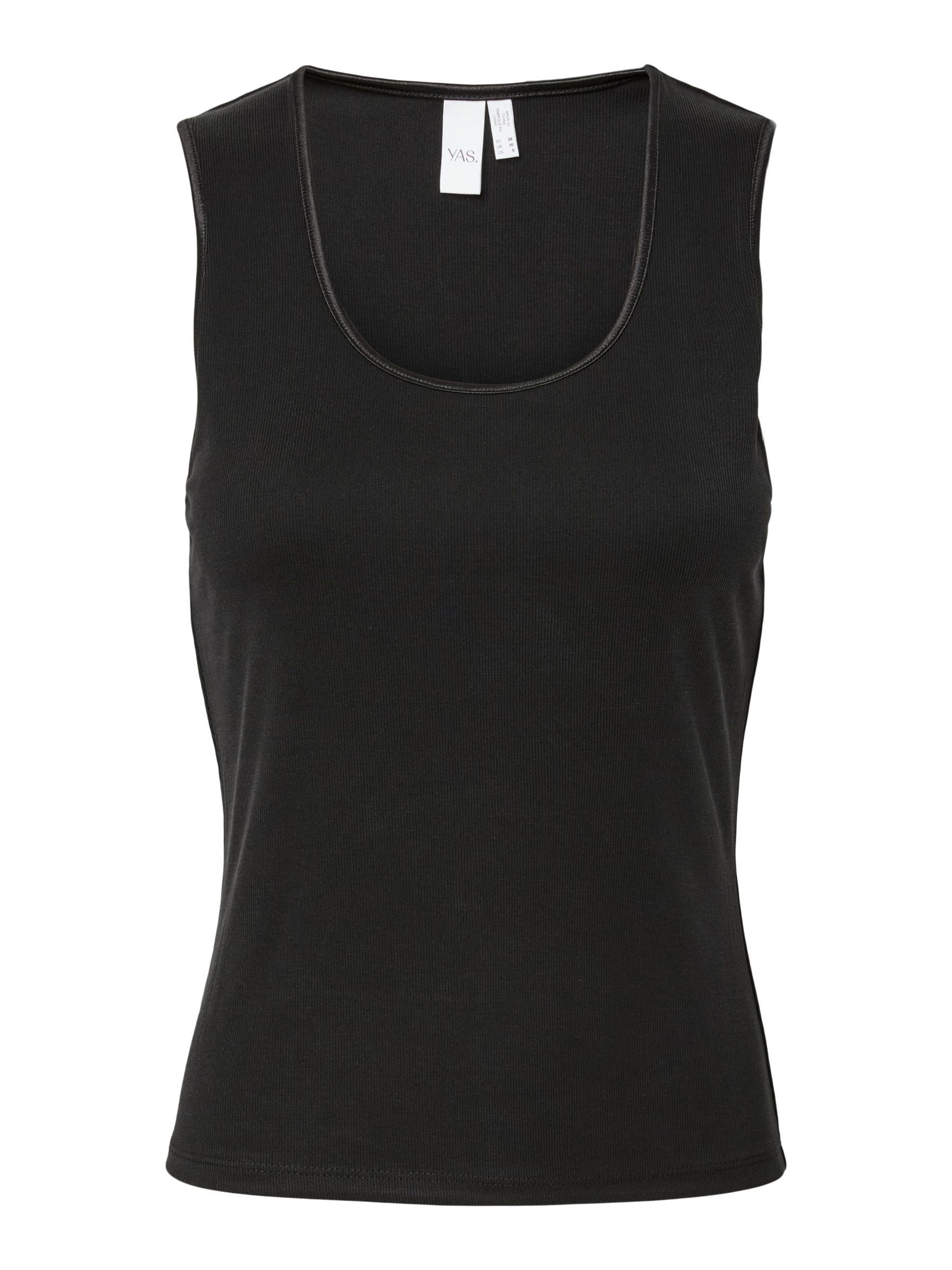 Y.A.S Débardeur »YASPALOMA TANK TOP NOOS« mit Satinpaspel