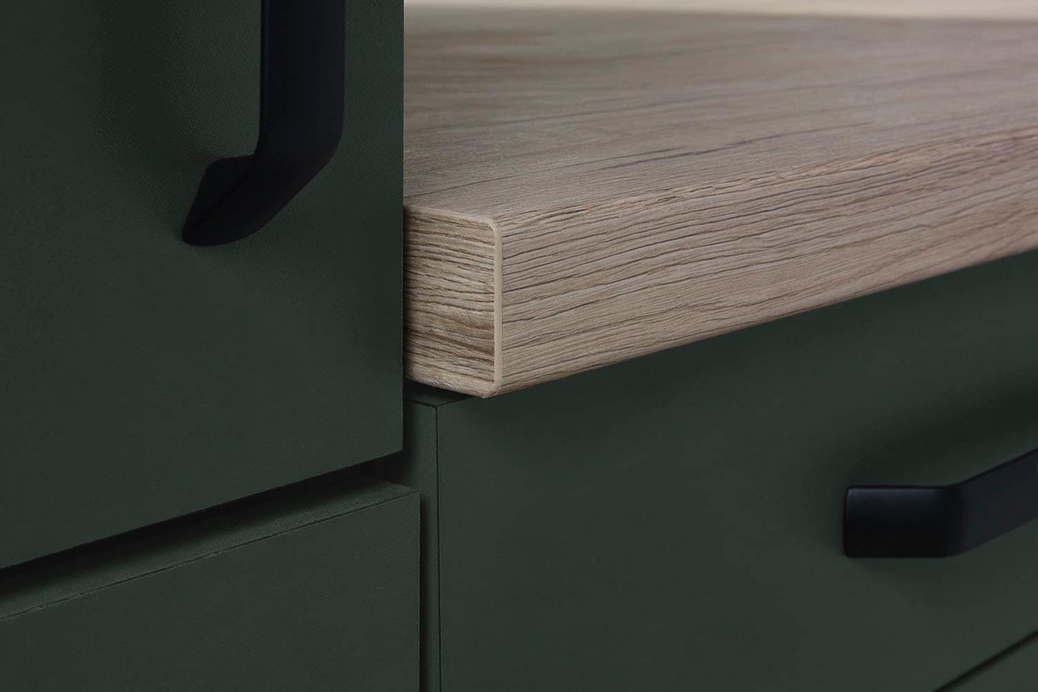 wiho Küchen Küchenzeile »"Simi", mit verstellbaren Füssen, Breite 280 cm,« wahlweise mit E-Geräten, Soft-Close-Funktion in Schubkästen & Auszügen