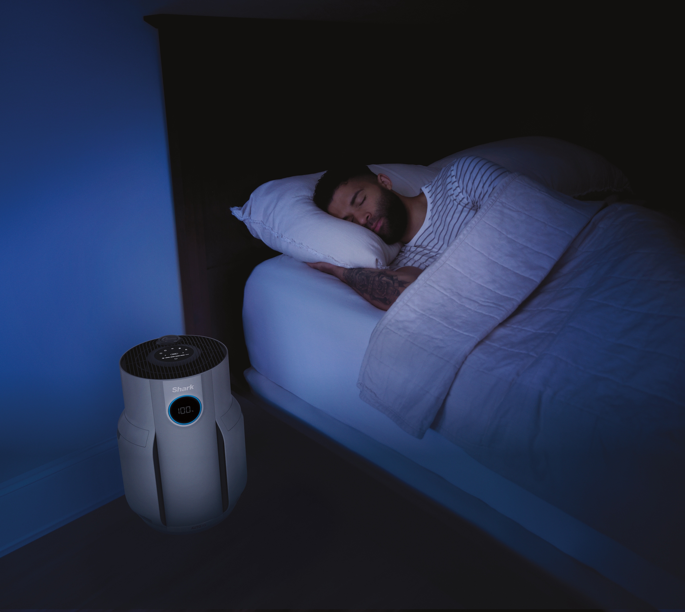 Shark Purificateur d'air »HP150EU NeverChange - bis zu 5 Jahre kein Filteraustausch« für 60  m² Räume für kraftvolle Reinigung, ideal für Allergiker, Familien & Haustiere