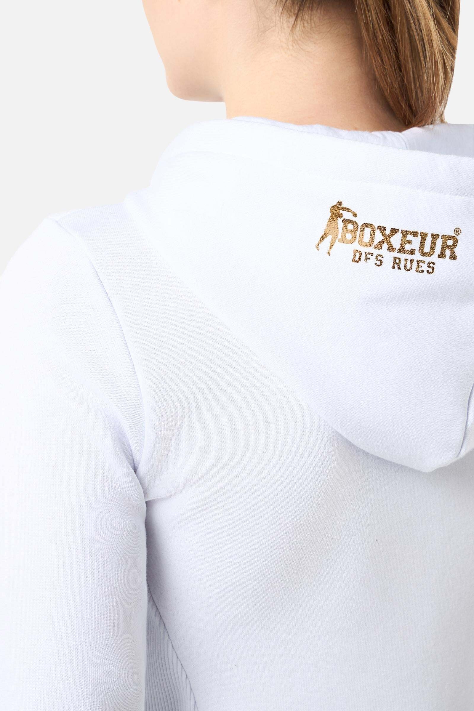 BOXEUR DES RUES Sweatjacke »BOXEUR DES RUES Sweatjacke Basic Logo Full Zip«