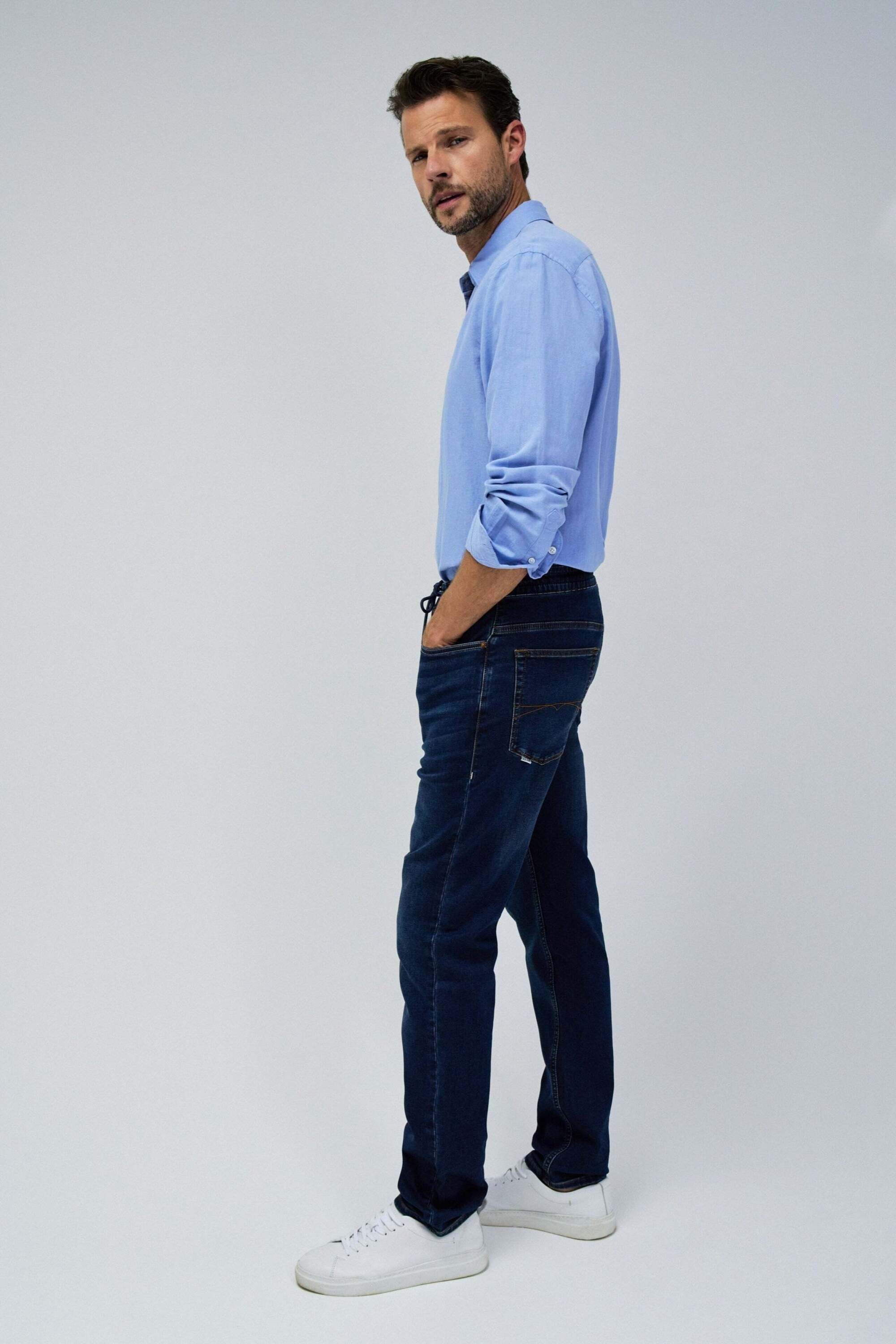 Salsa Regular-fit-Jeans »Salsa Jeans Hose S-Activ Regular Joggers«