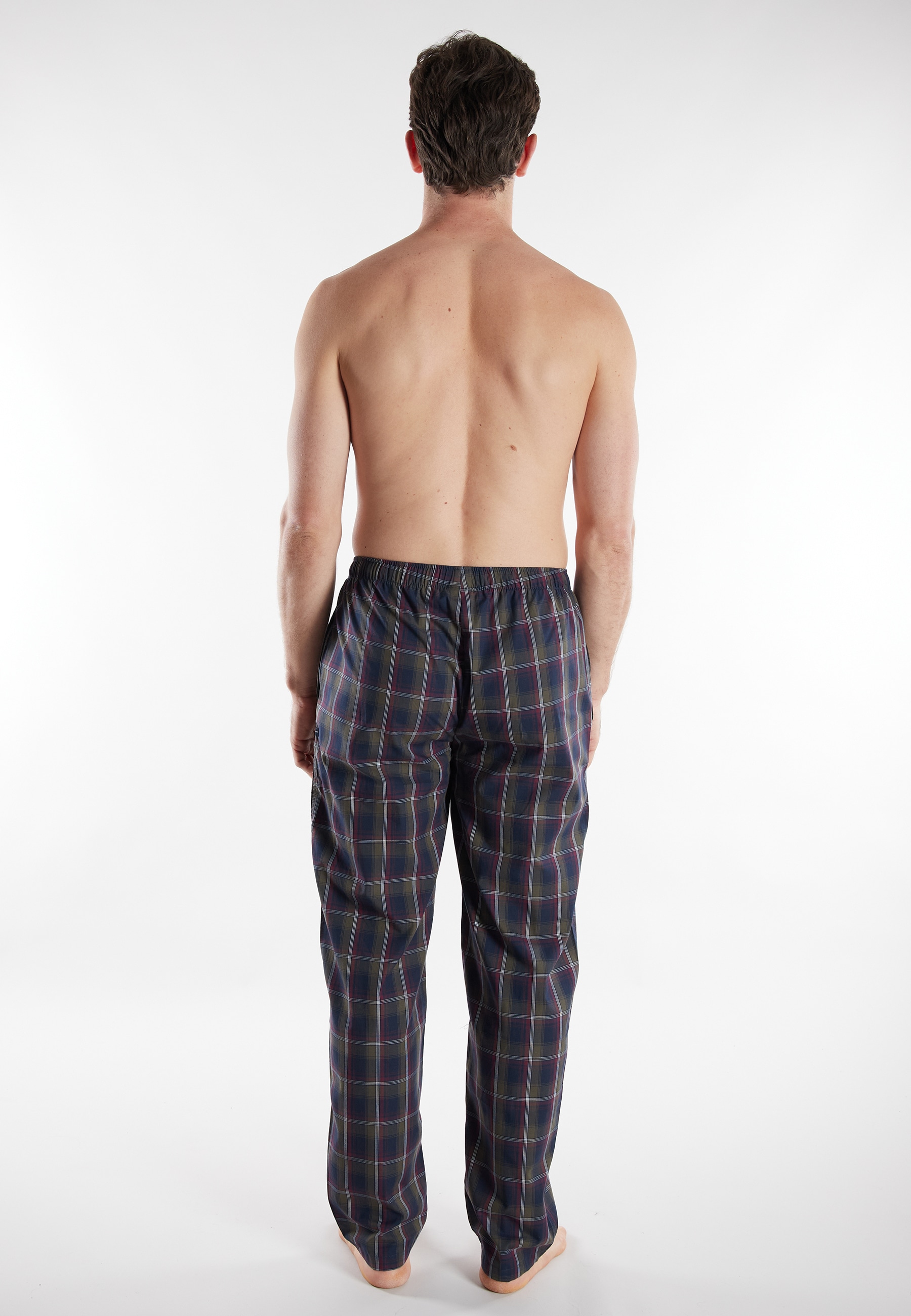 TOM TAILOR Pantalon de pyjama »Milos«  mit elastischem Bund, Kordelzug, kariert