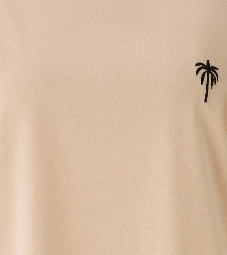 Aniston CASUAL T-Shirt mit aufgestickter Palme - NEUE KOLLEKTION