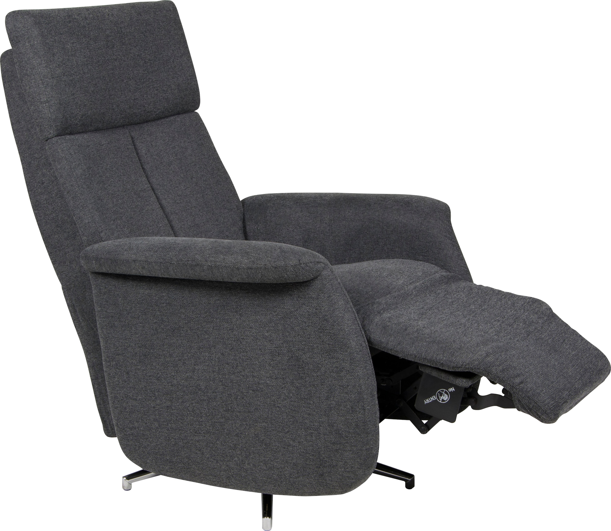 Duo Collection TV-Sessel »Thompson mit stufenloser Einstellung der Rückenlehne, Relaxfunktion« und Taschenfederkern mit Stahlwellenunterfederung, 360 Grad drehbar