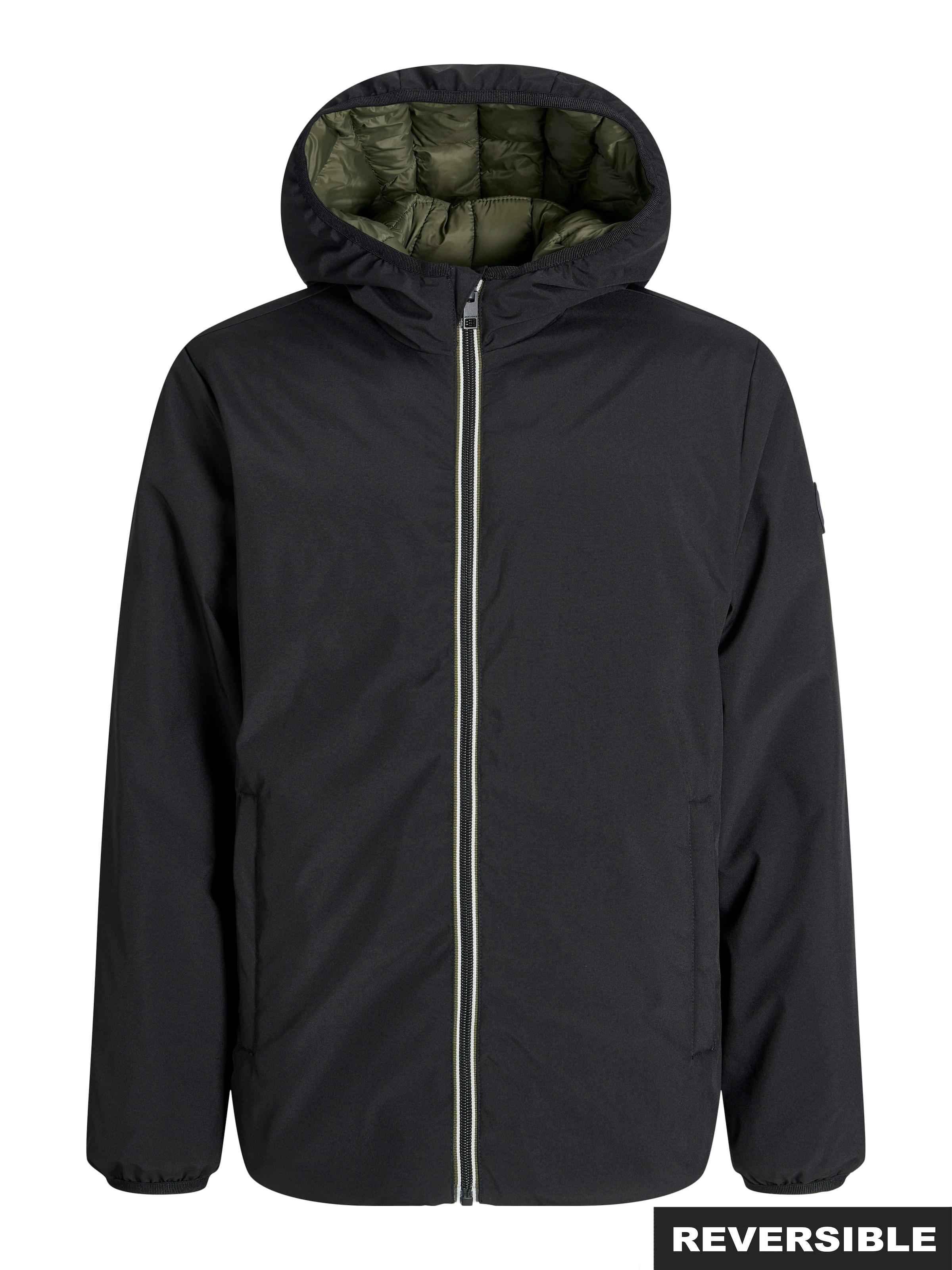 Jack & Jones Junior Veste d'extérieur »JJEBROOK REVERSIBLE JACKET SN JNR« mit Kapuze