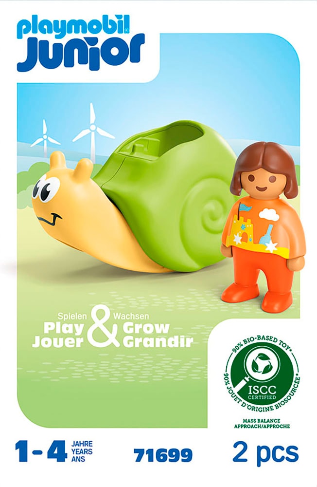 Playmobil® Jeu de construction »Schaukelschnecke mit Rasselfunktion (71699), JUNIOR« Made in Europe