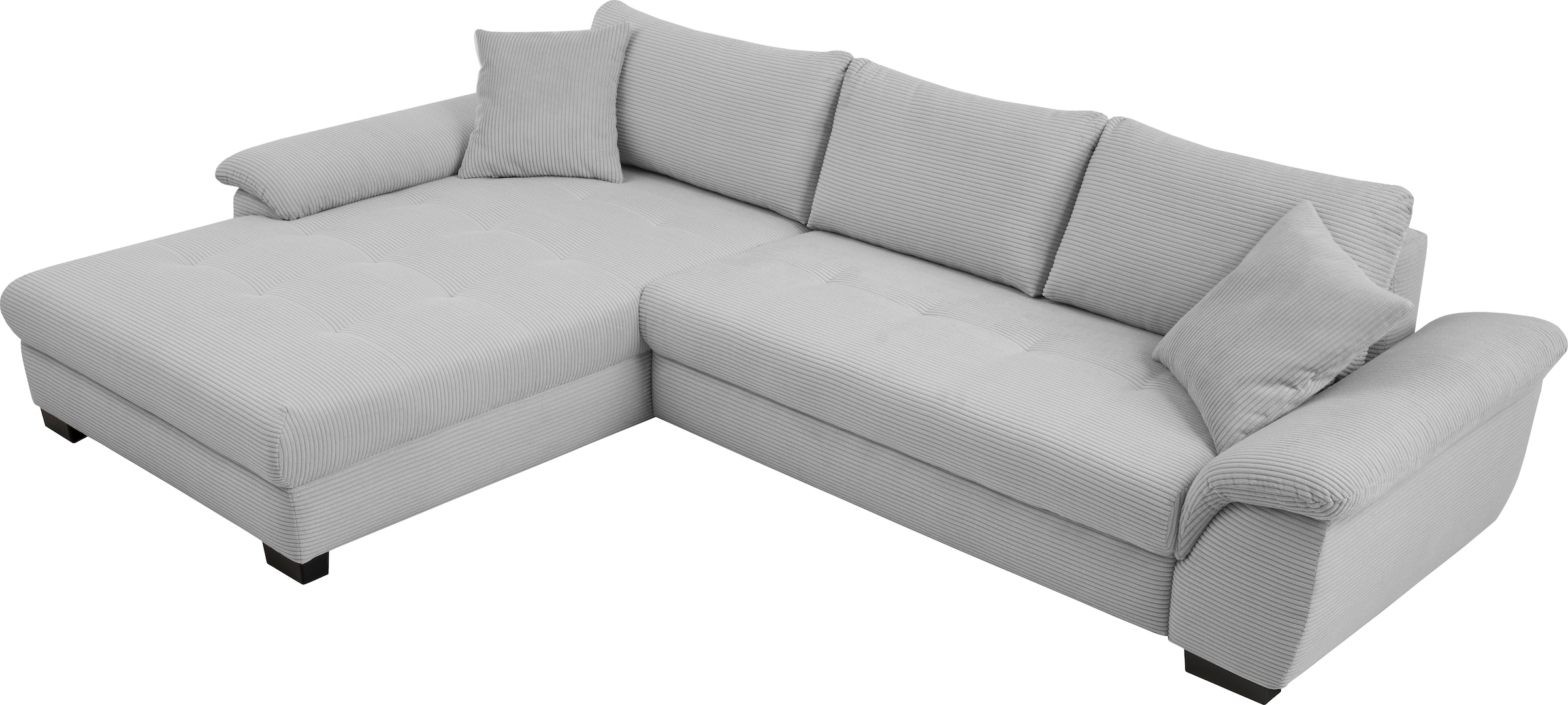 Mr. Couch Canapé d'angle »Dario, L-Form, mit Bett und Bettkasten« wahlweise mit Kaltschaum