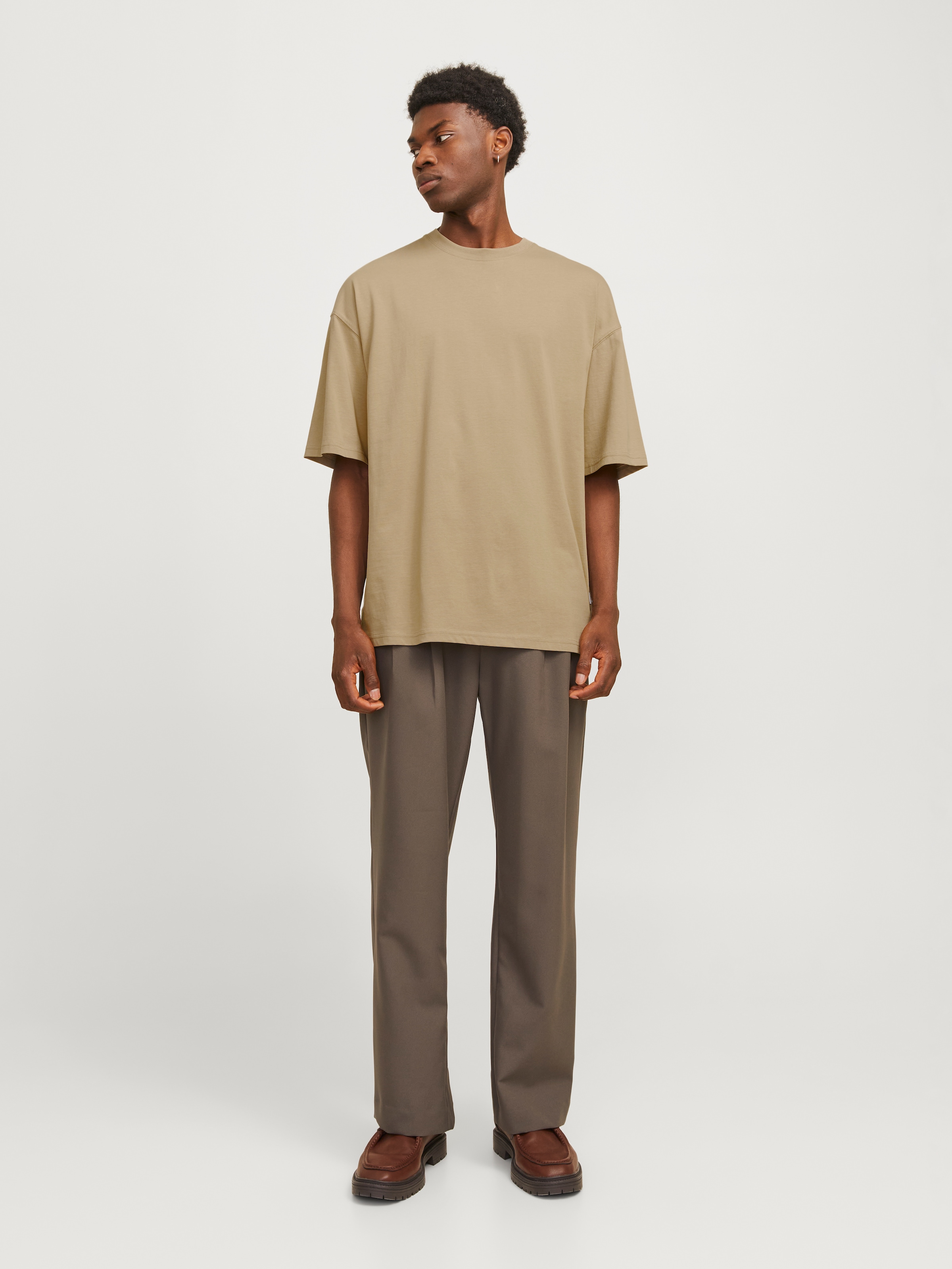 Jack & Jones Shirt à col rond »JJECHARGE TEE O-NECK NOOS« mit Rundhalsausschnitt