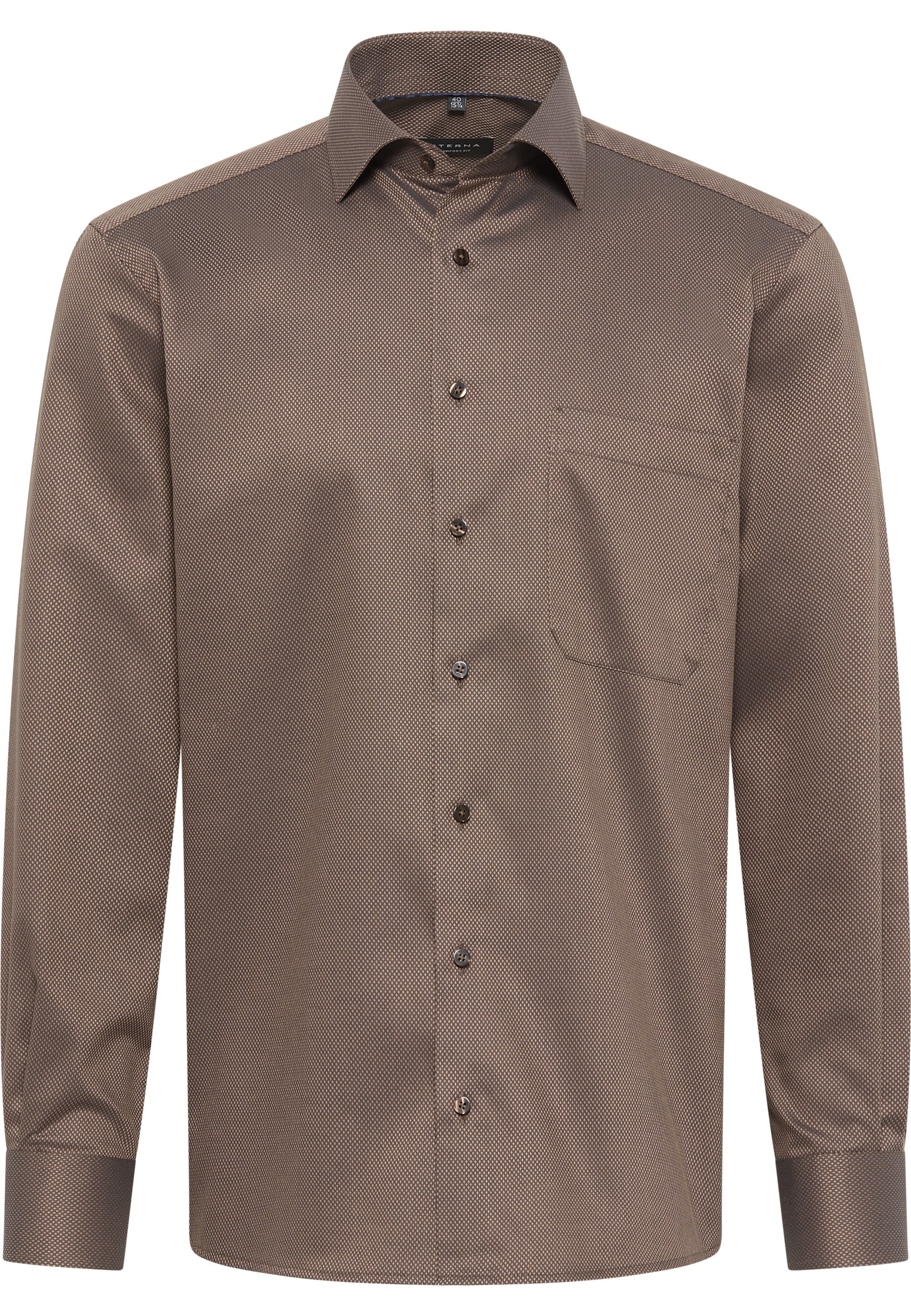 Eterna Langarmhemd »COMFORT FIT« NON IRON (bügelfrei)