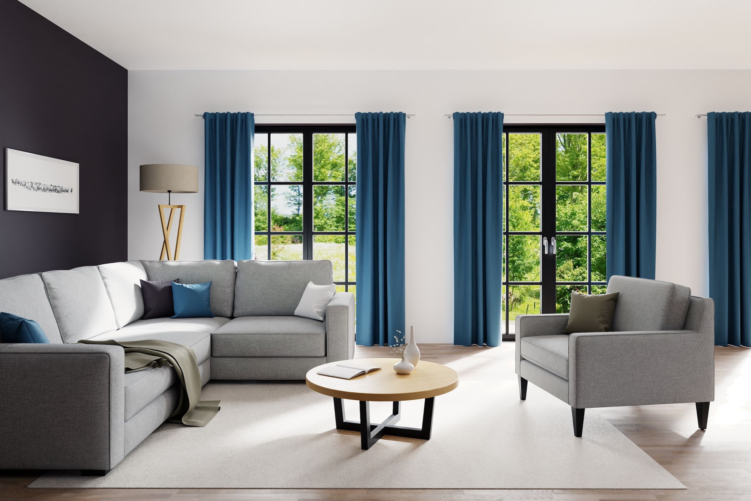 HOMING Rideau »Silan« Boucles cachées 1 cuis tlg. Thermovorhang Wärmevorhang Silan