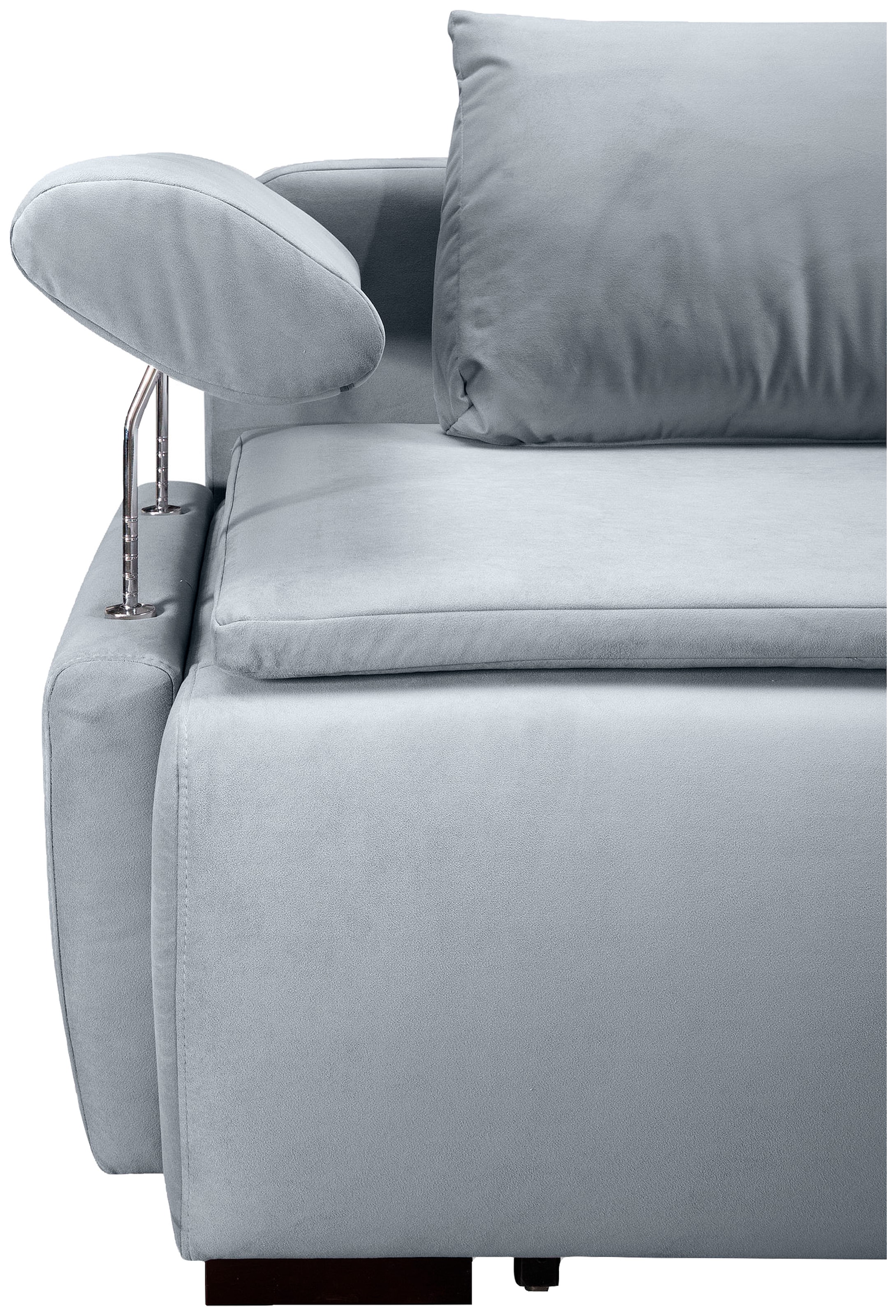 INOSIGN Canapé-lit »Romeo« mit Boxspringaufbau, Bettfunktion & Bettkasten, Dauerschlafsofa