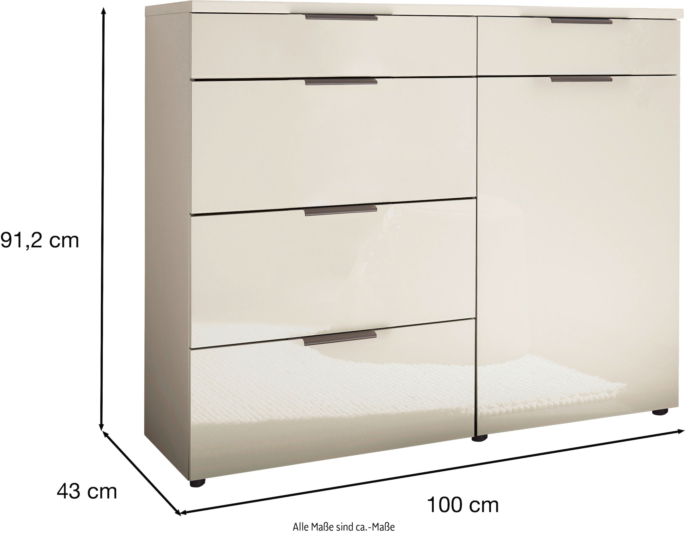WIEMANN Kombikommode »Como« vormontiert