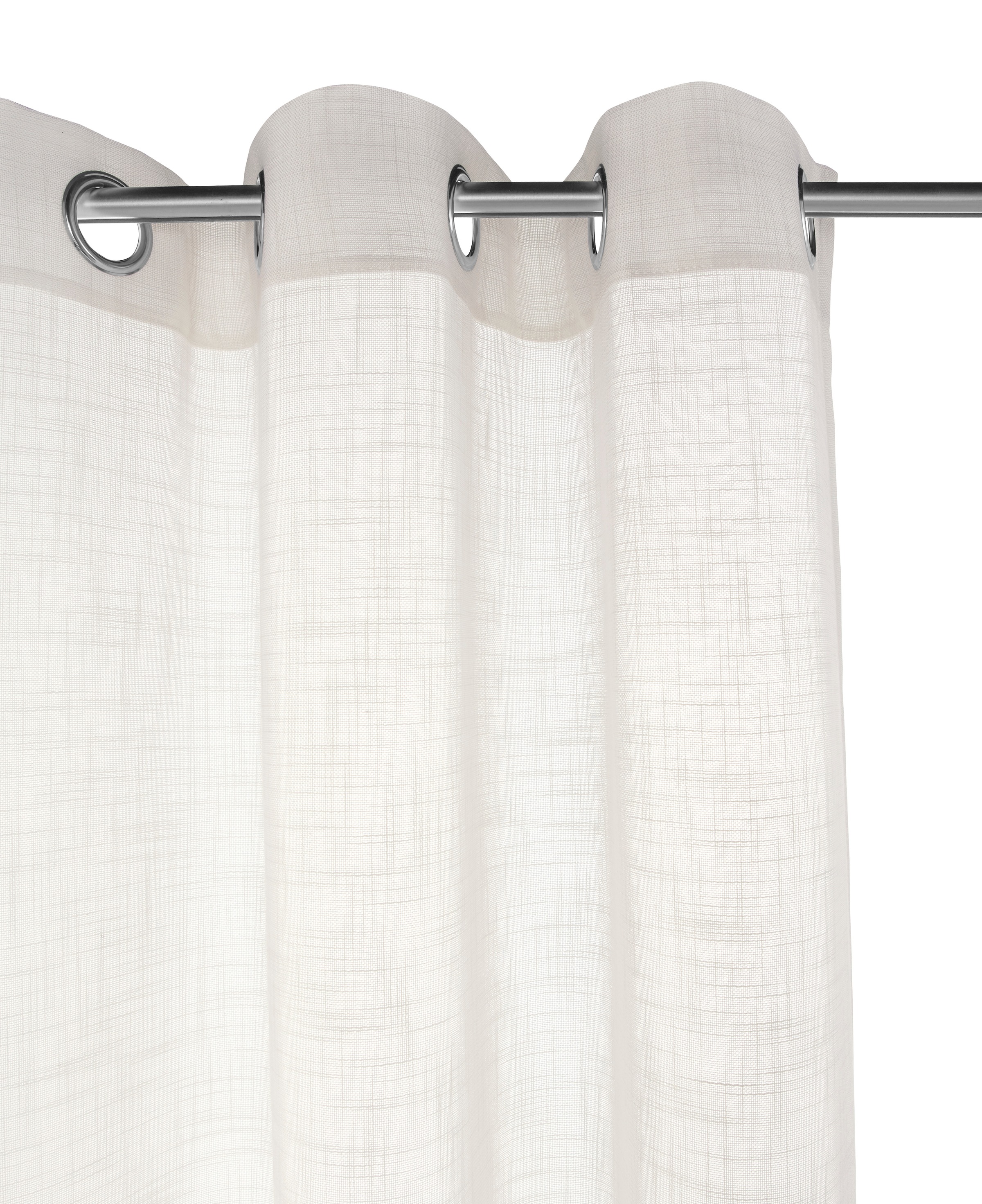 LeGer Home by Lena Gercke Gardine »Marusha« Ösen 2 Stk. tlg. Leinenoptik, Kundenliebling, Exklusiv, Wohnzimmer, Schlafzimmer