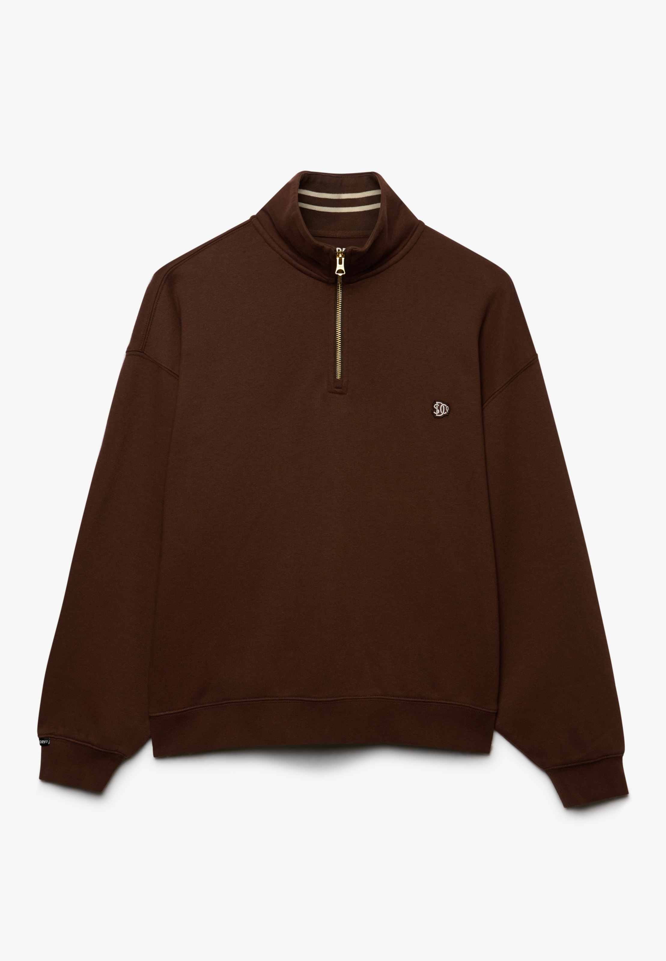 Superdry Sweat-shirt »MONOGRAM HALF ZIP SWEAT«, Baumwollmischung, relaxed fit
