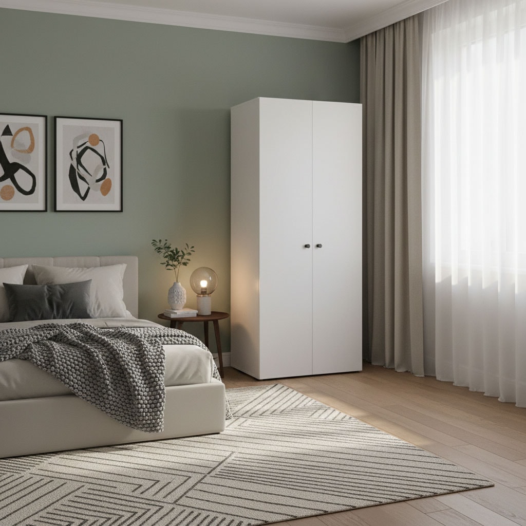 Schlafkontor Drehtürenschrank »Base Kleiderschrank Joe Garderobe Hochschrank Wäscheschrank« , Bega Schrank Schlafzimmer Bestseller