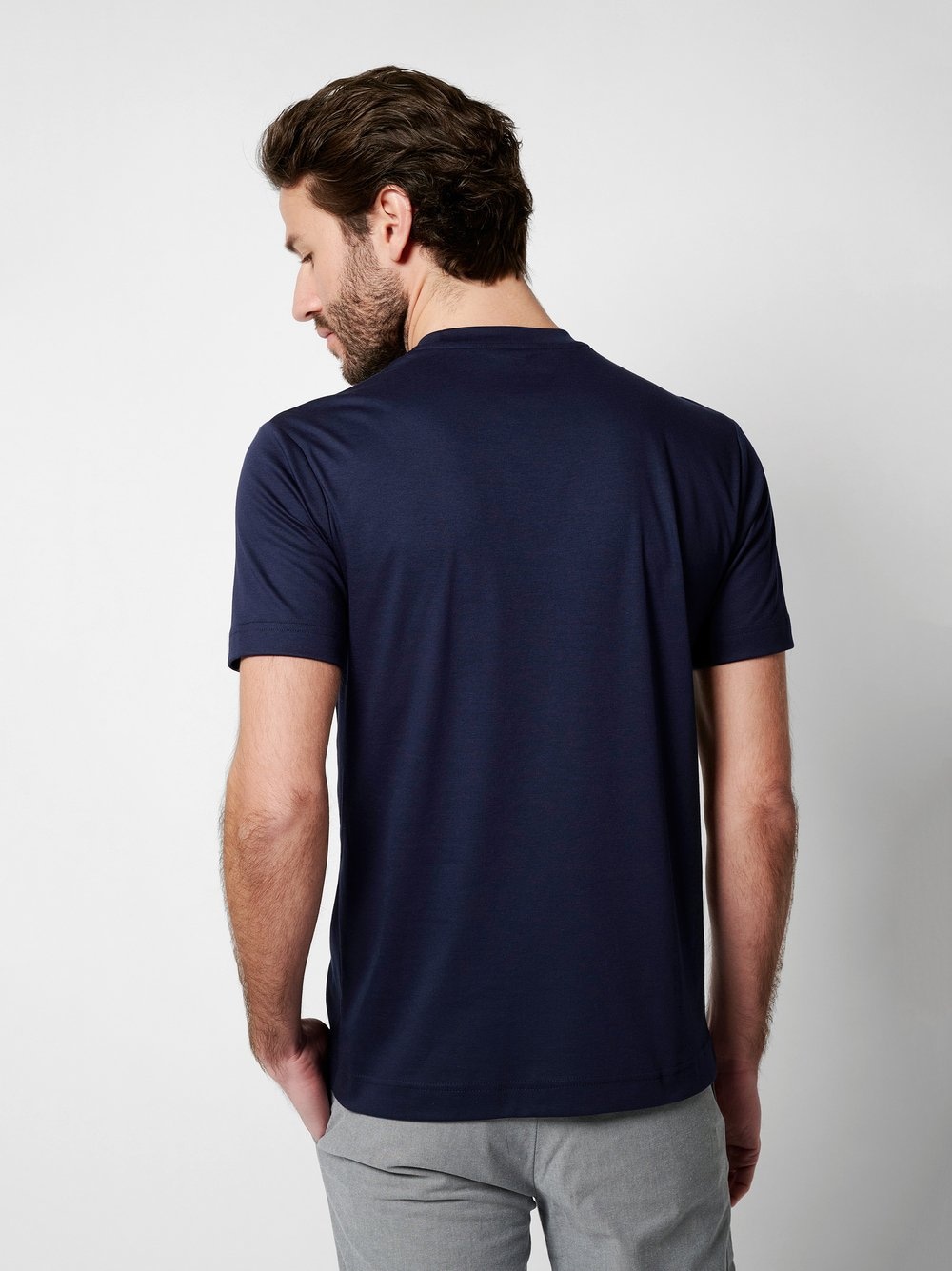 DESOTO T-Shirt »Jersey T-Shirt Rundhalsausschnitt halbarm« Mit Rundhalsausschnitt, Strech-Qualität