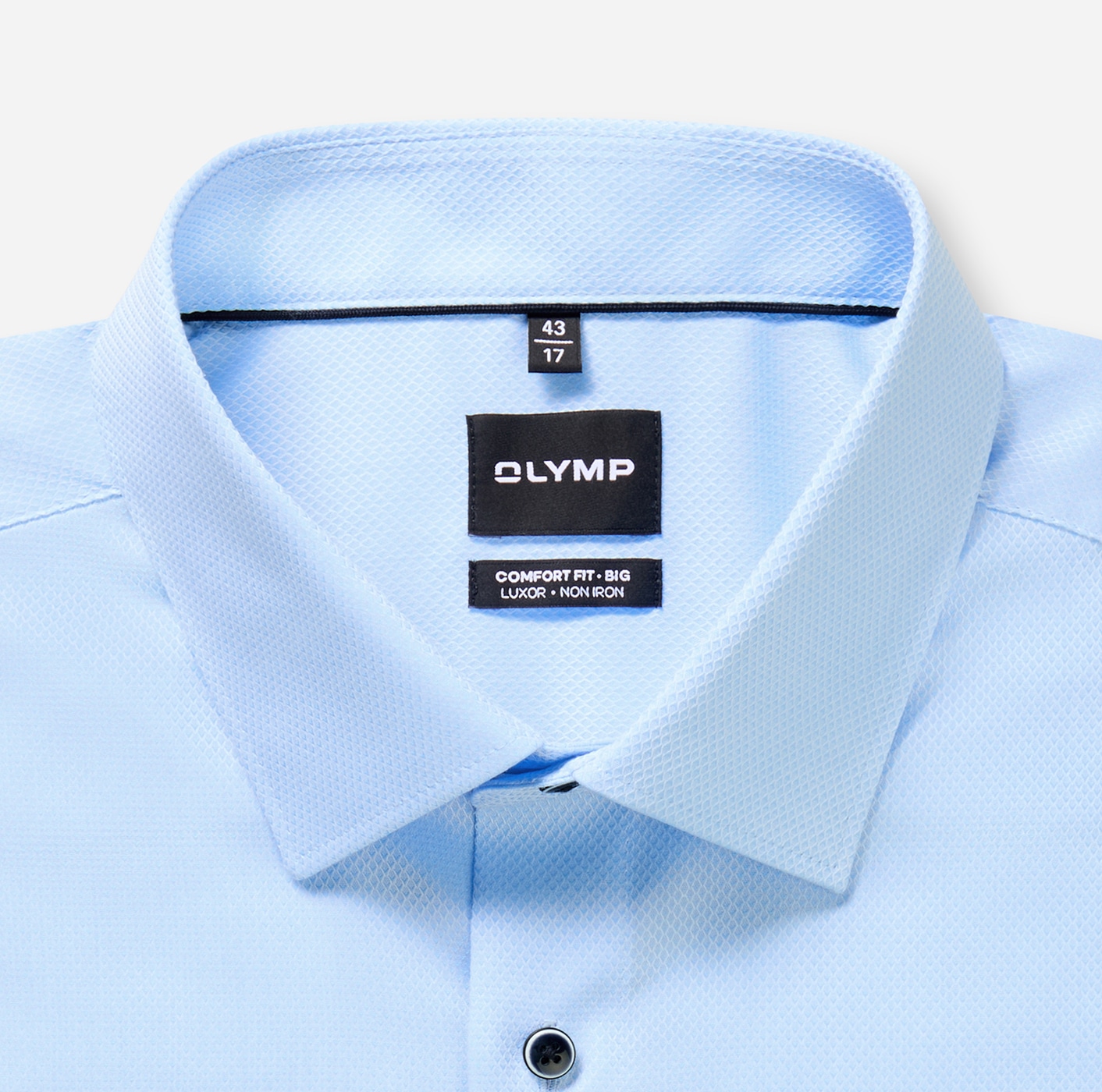 OLYMP Chemise à manches longues »Luxor Big & Tall« Businesshemd, Grosse Grössen, comfort fit, New-Kentkragen, bügelfrei