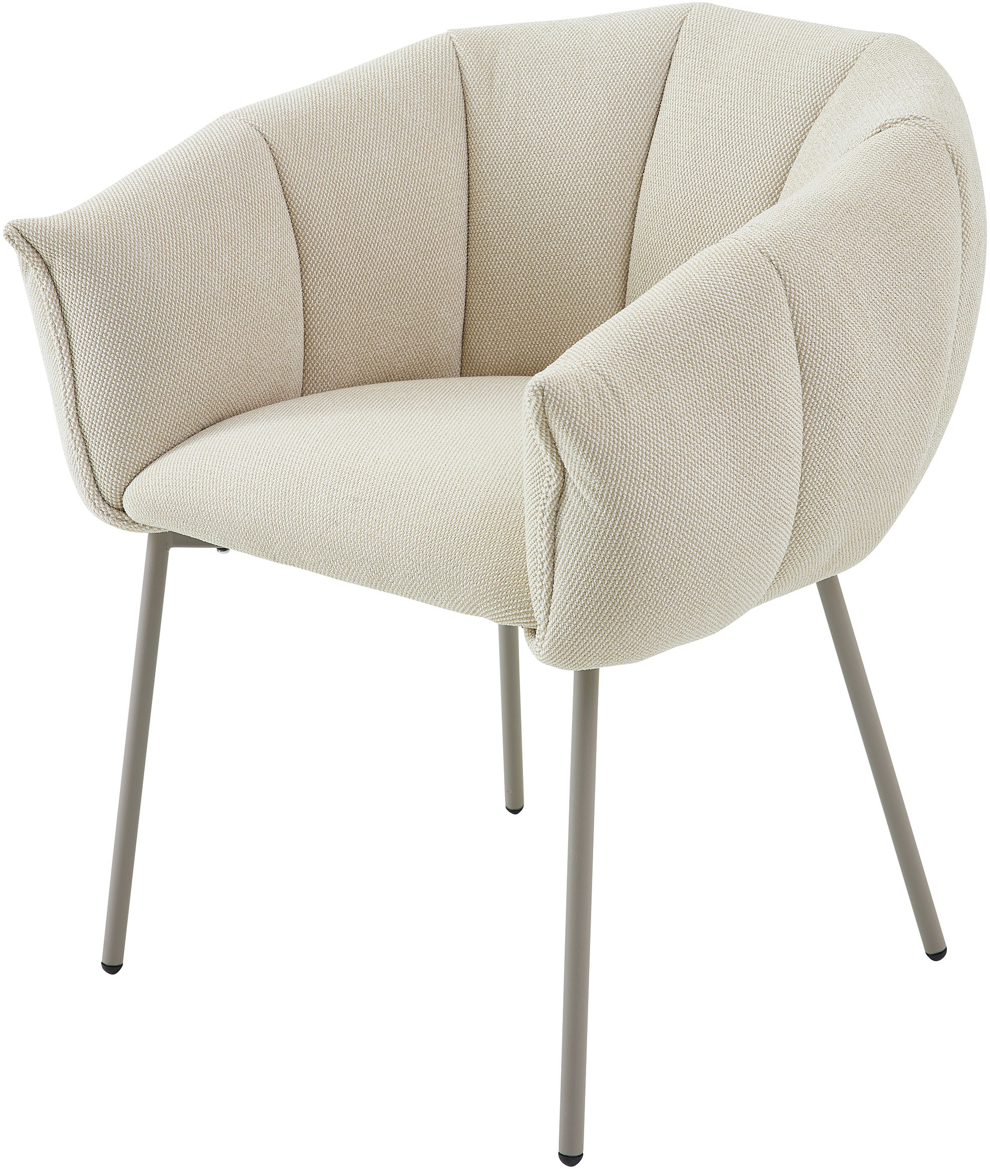 Stolkom Chaise avec accoudoirs »Pina BxHxT 70x78x63 cm« (Ensemble) 4 cuislargeur 70 cm, structure métallique