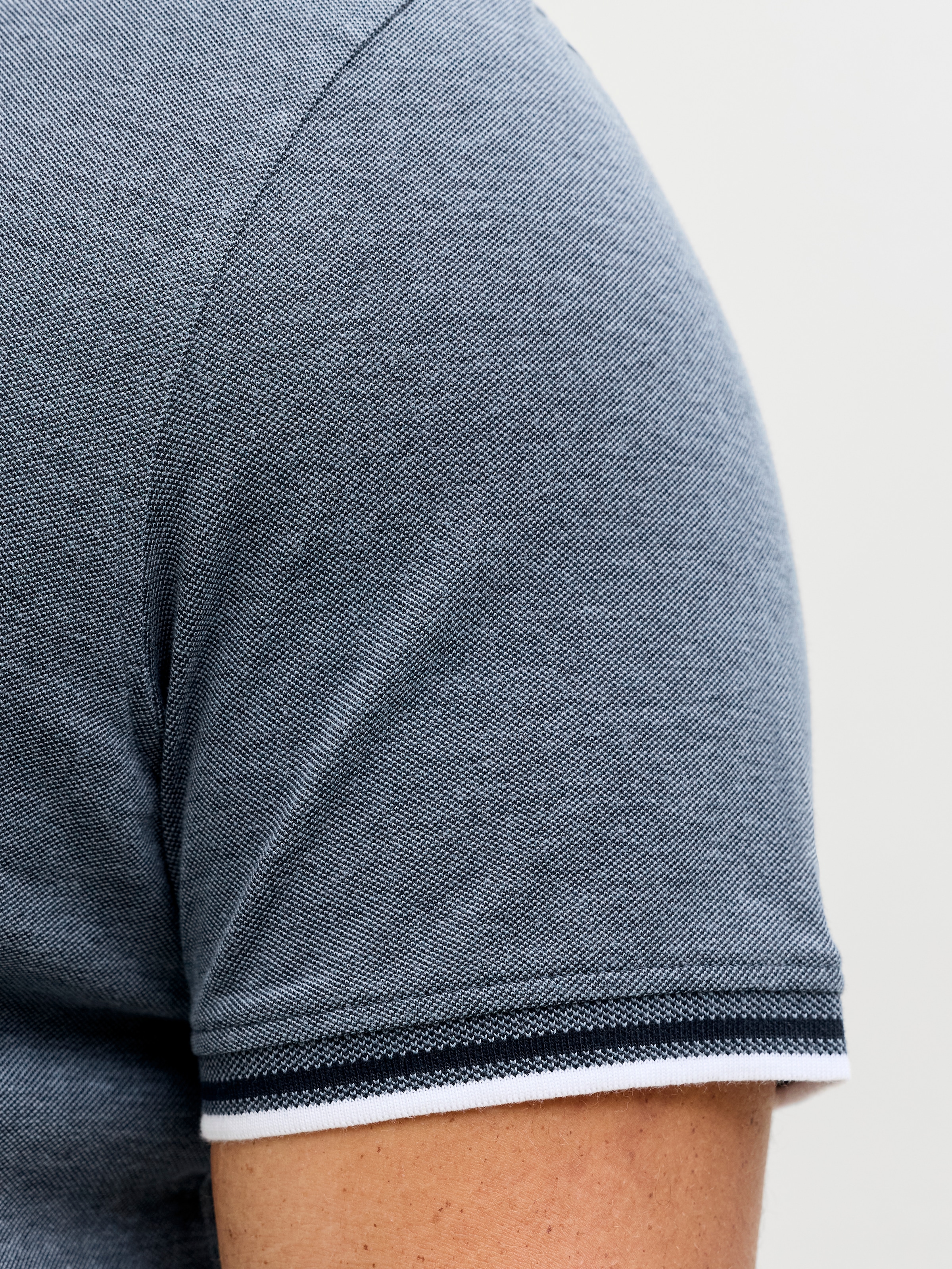 Jack & Jones PlusSize »JJEPAULOS POLO SS NOOS PLS« coton, coupe régulière