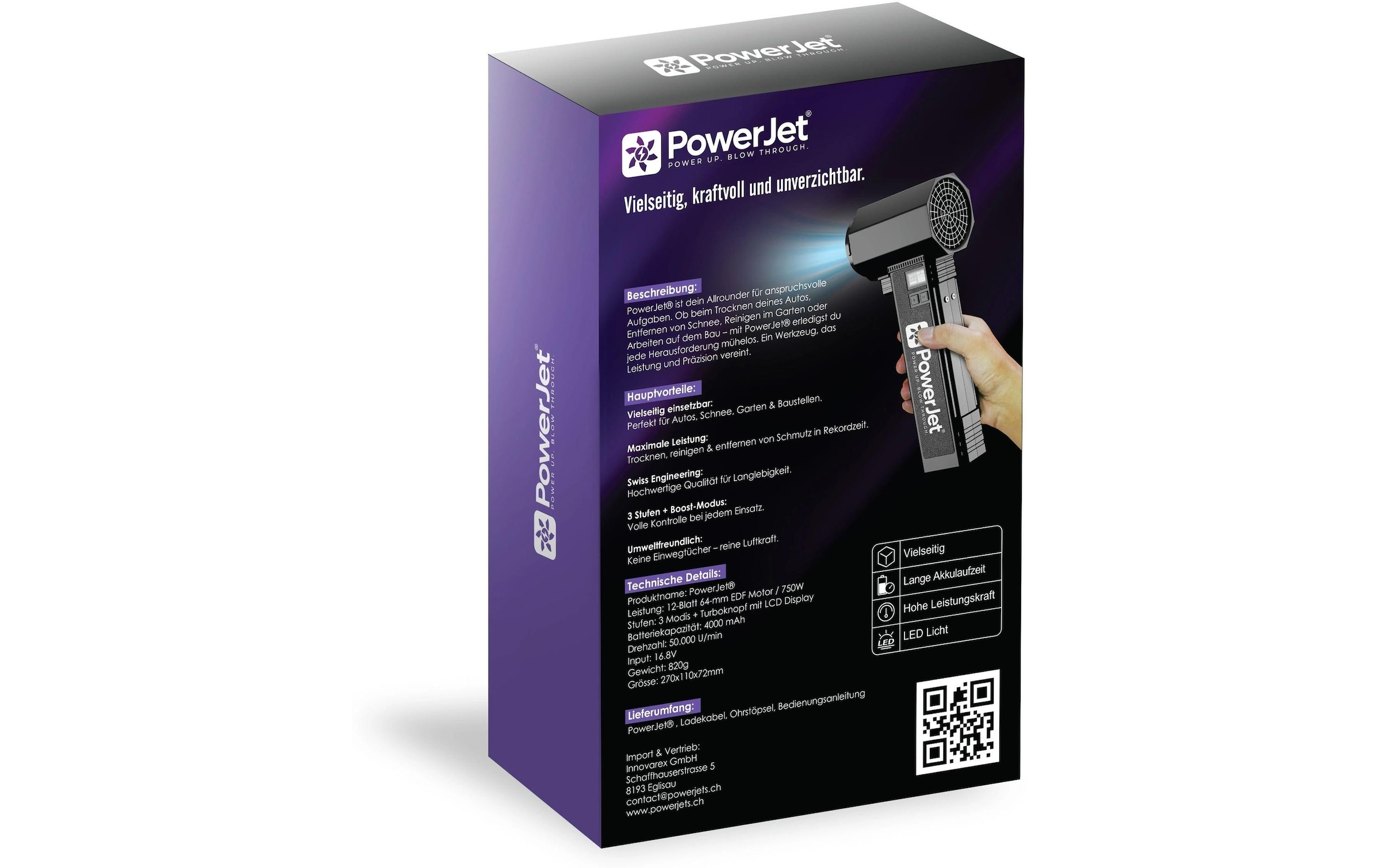   Souffleur de feuilles sans fil »PowerJets«