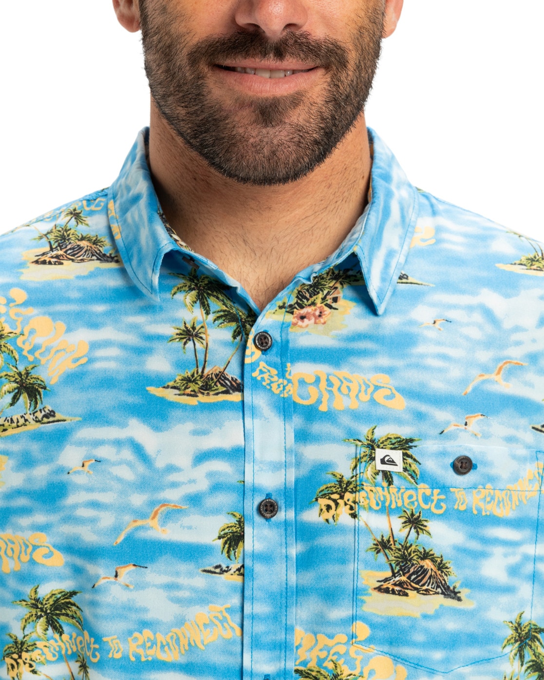 Quiksilver Chemise à manches courtes »Safe Paradise«