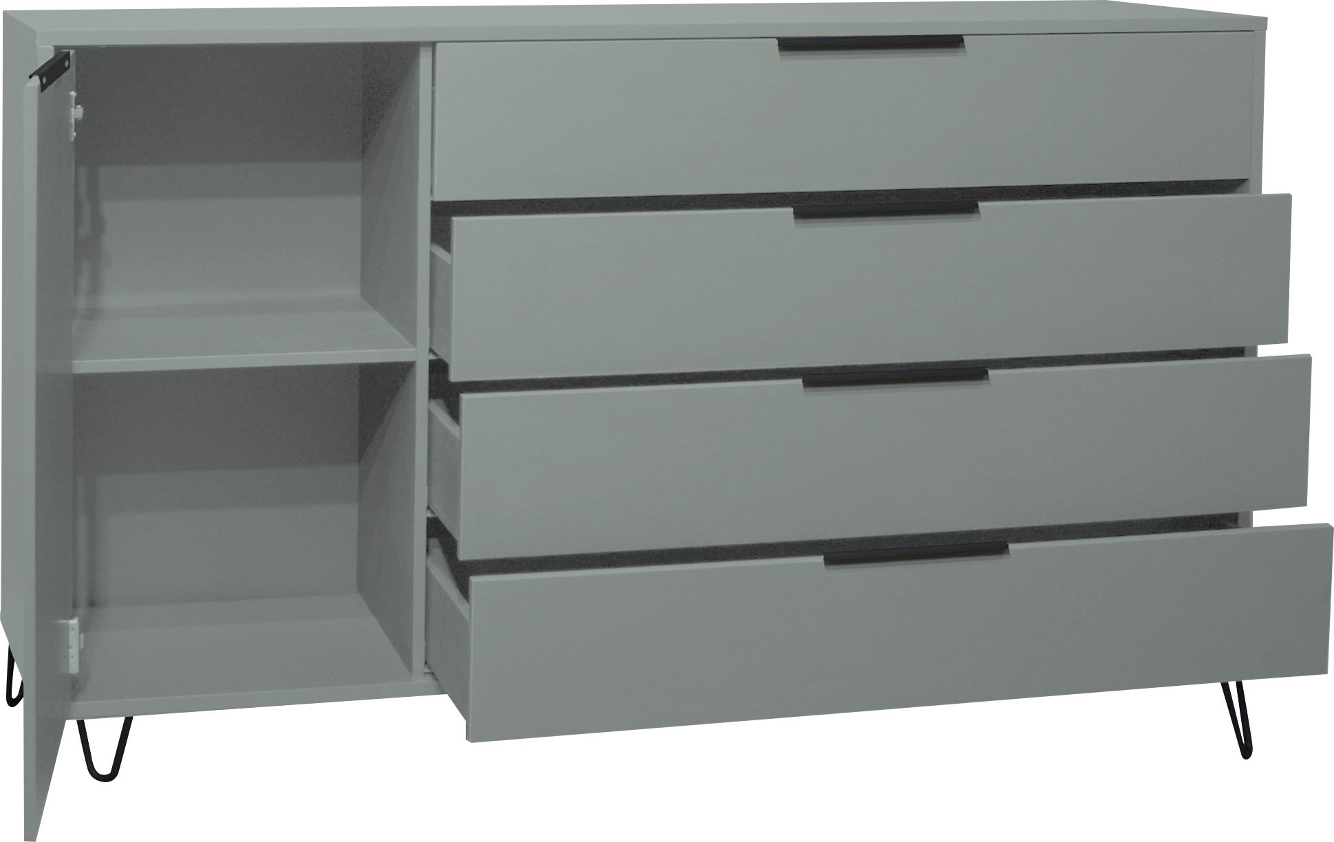 Mäusbacher Highboard »Bonnie TOPSELLER!« OTTOs Choice,  Highboard mit Drahtgestell