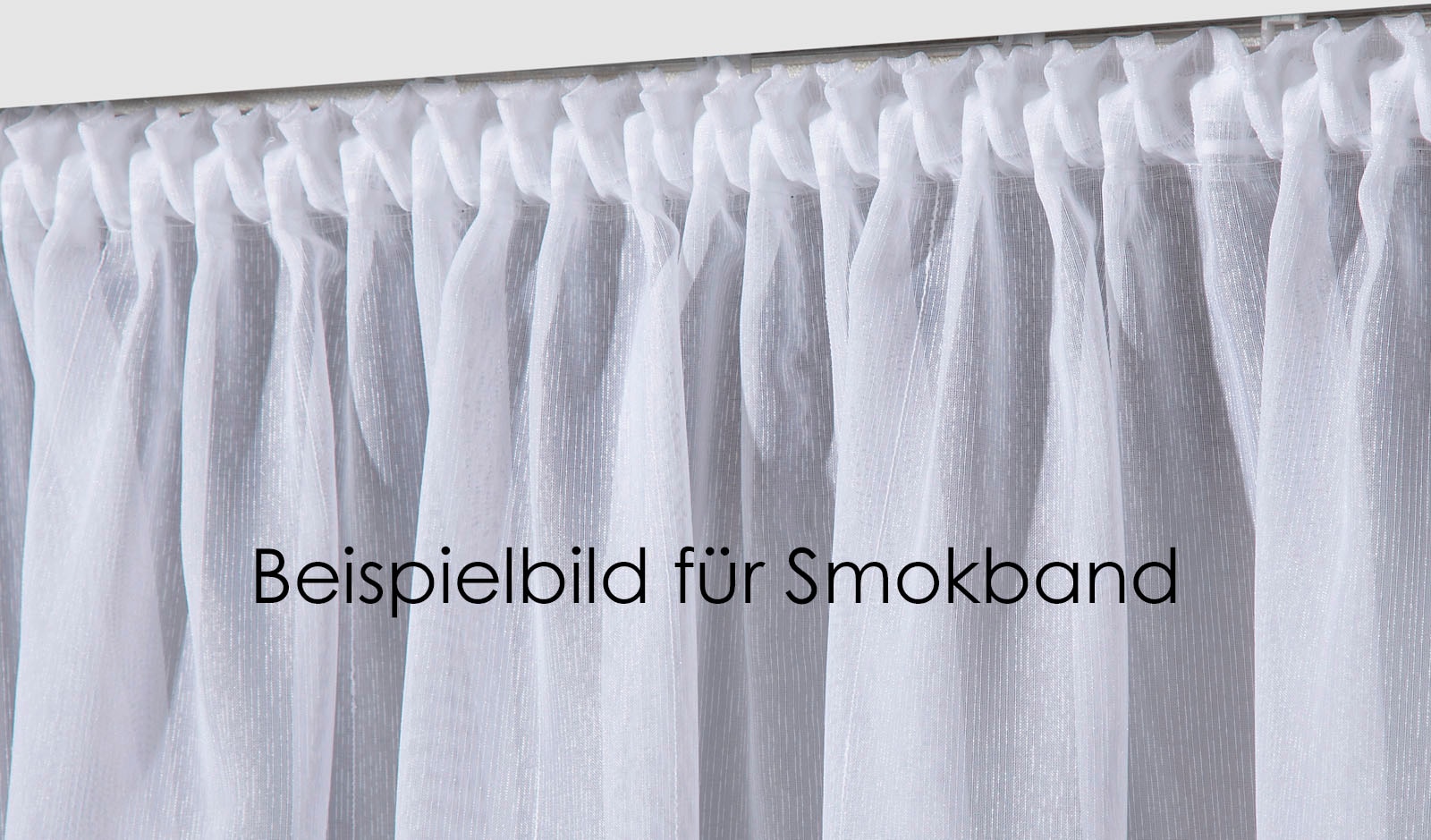 Weckbrodt Gardine »Calla« Smokband 1 Stk. tlg. Voile, bedruckt, floral, geblümt, halbtransparent, Beschwerungsband