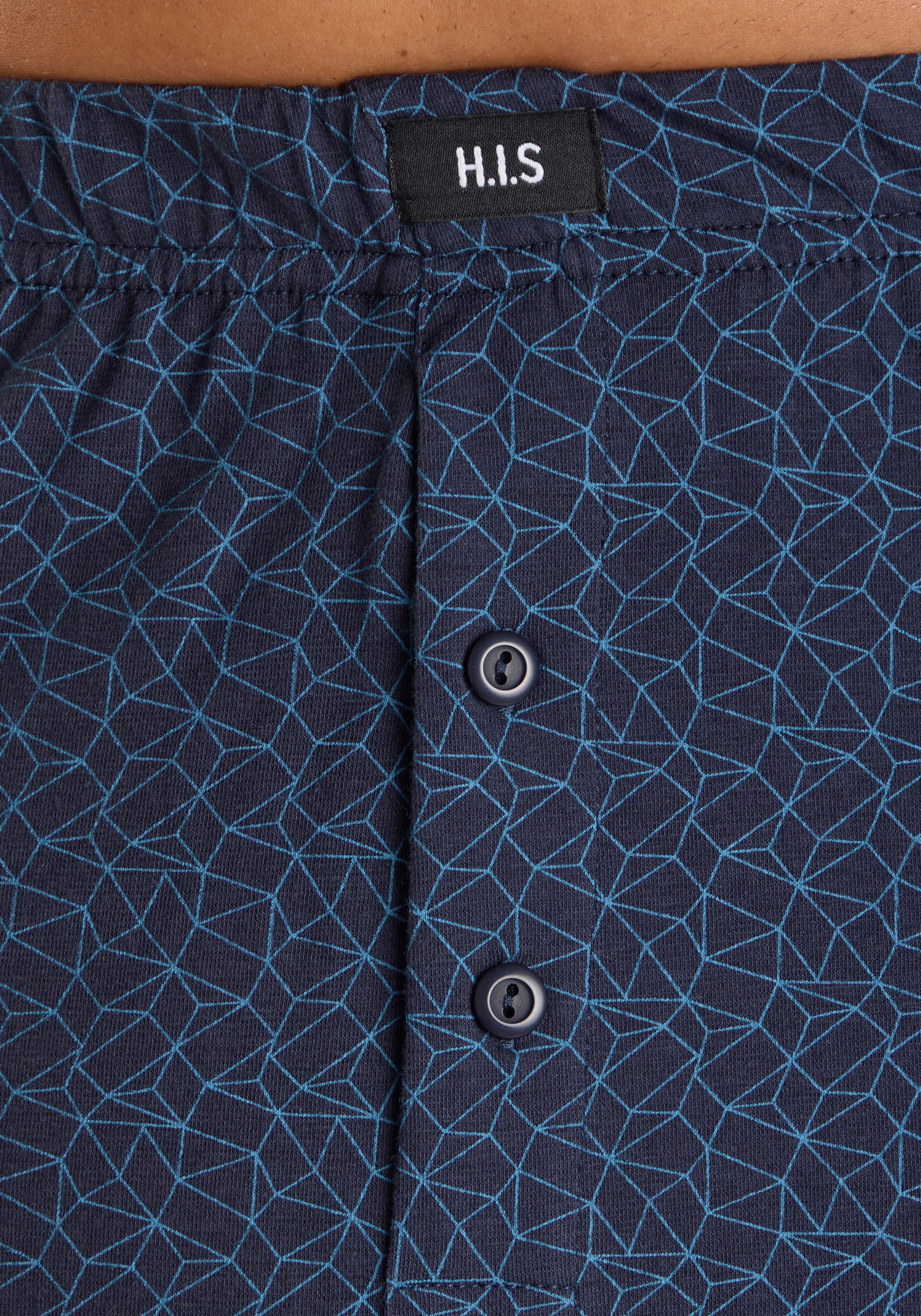 H.I.S Boxer ample »Herren Boxer« Paquet, 5 cuis weite Passform, Komfortbund, aus Baumwoll-Stretch