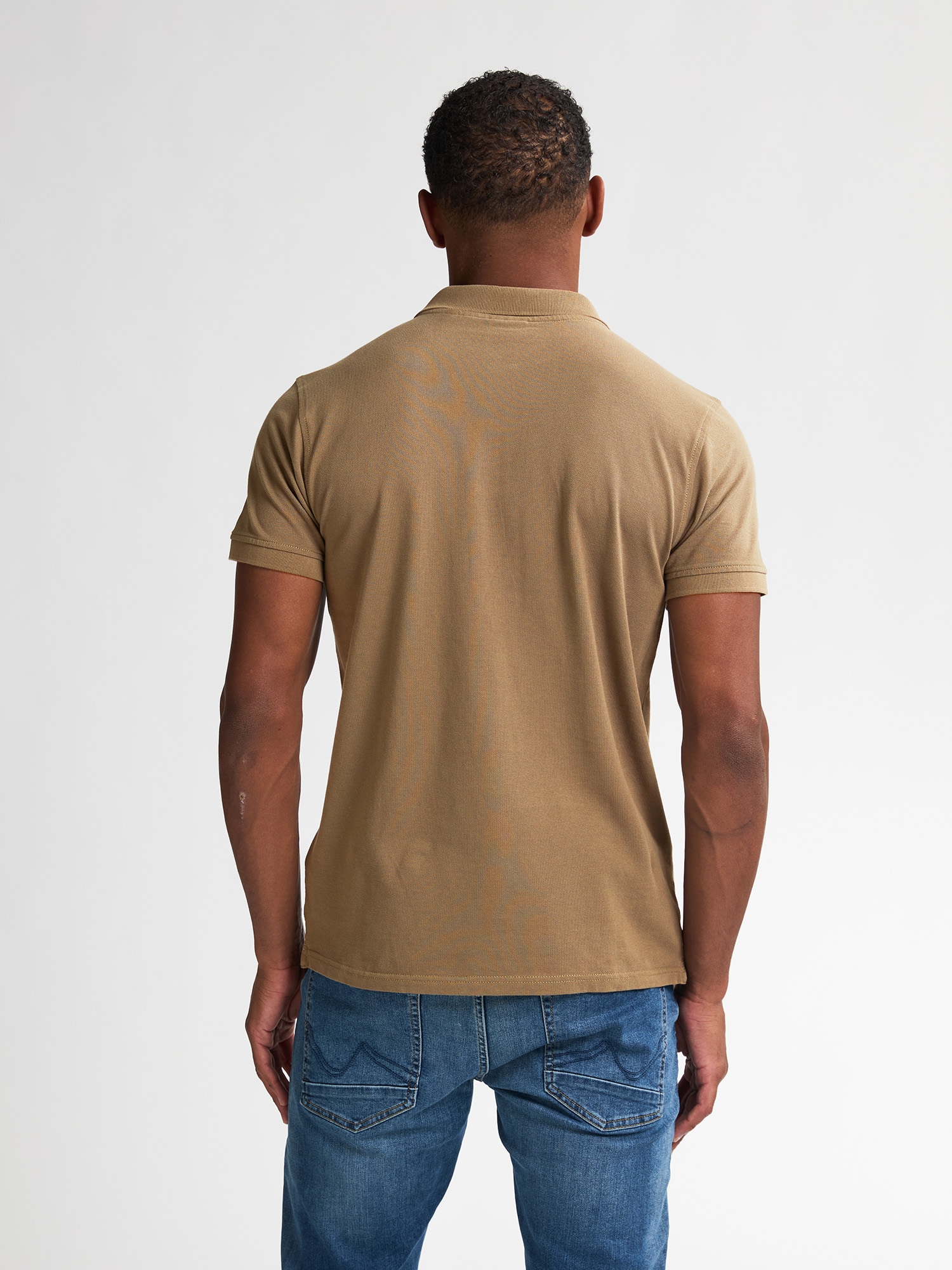 Petrol Industries Polo mit Logo Stickerei