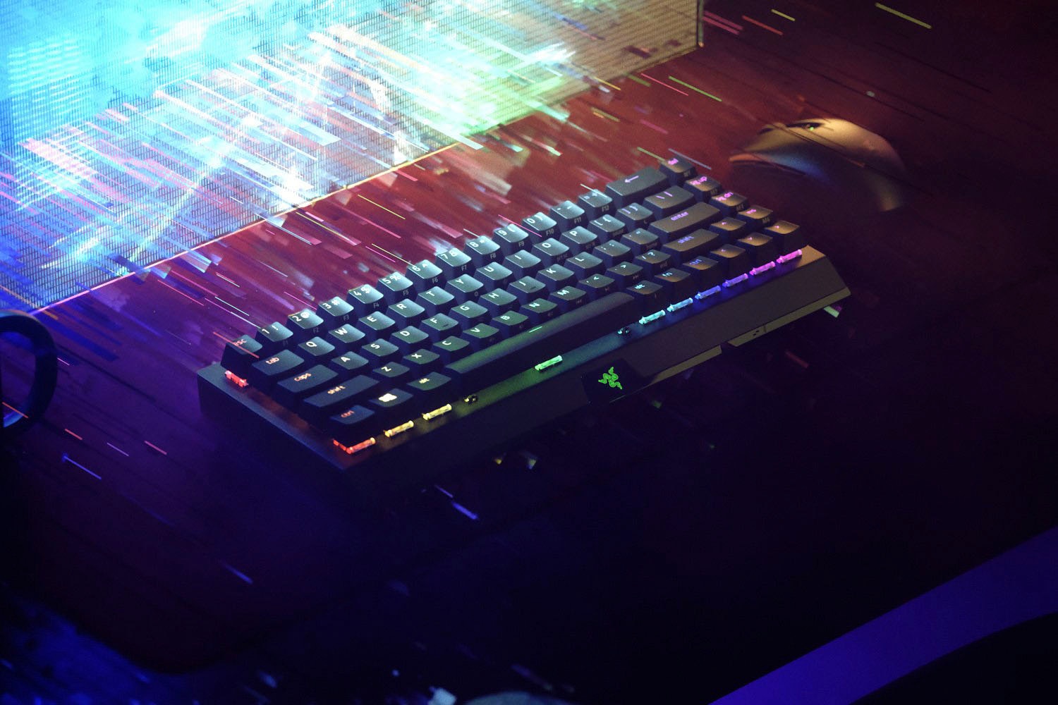 RAZER Gaming-Tastatur »BlackWidow V3 Mini HyperSpeed - Gelb Switch - DE« (Gaming-Modus | Profil-Speicher)