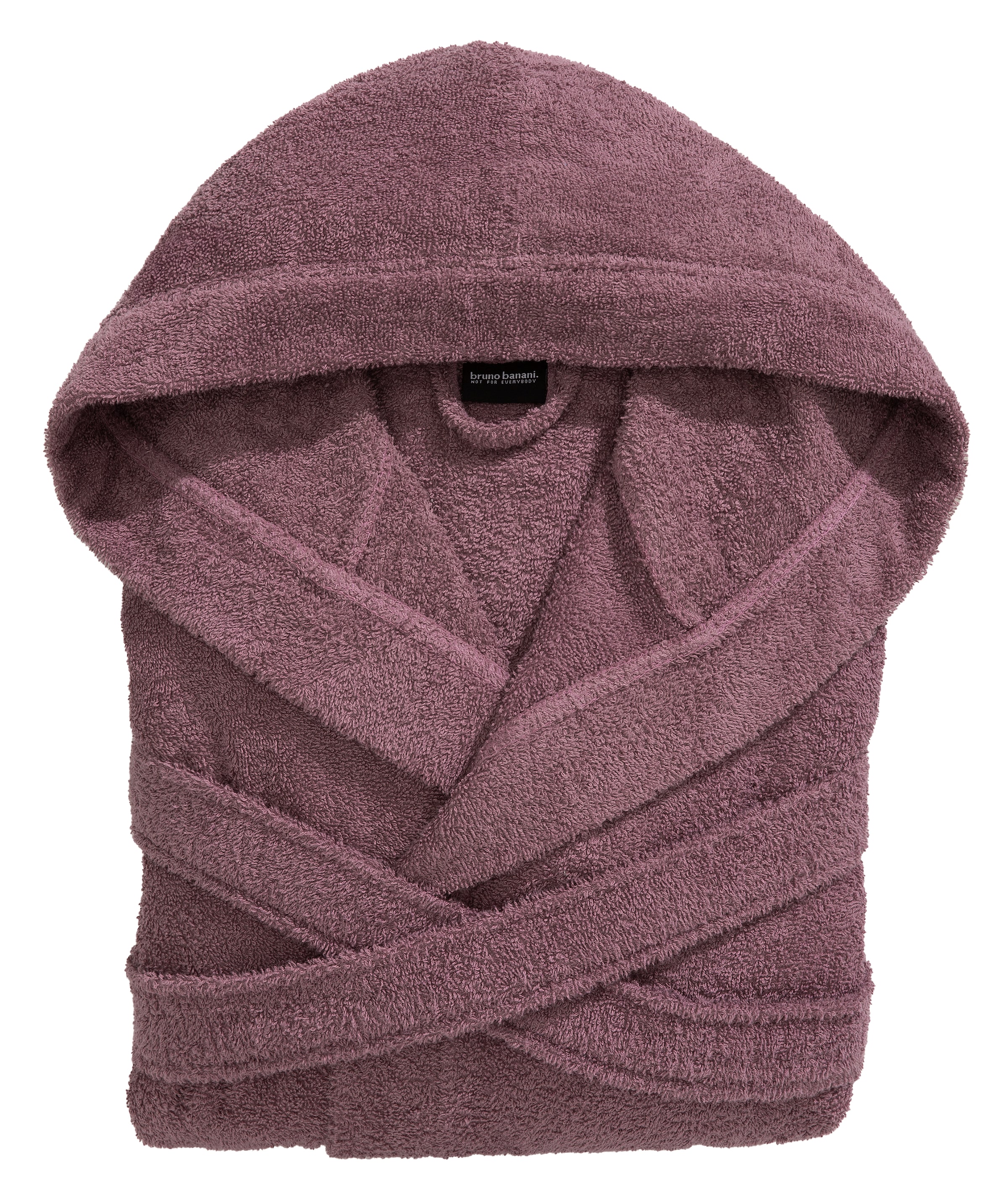Bruno Banani Peignoir de bain unisexe »Robby, ideal für Sauna & Spa, Standard, Premium und Überlänge« 1 cuis robes de chambre pour dames & hommes, coton, avec poches, sauna, XS-3XL