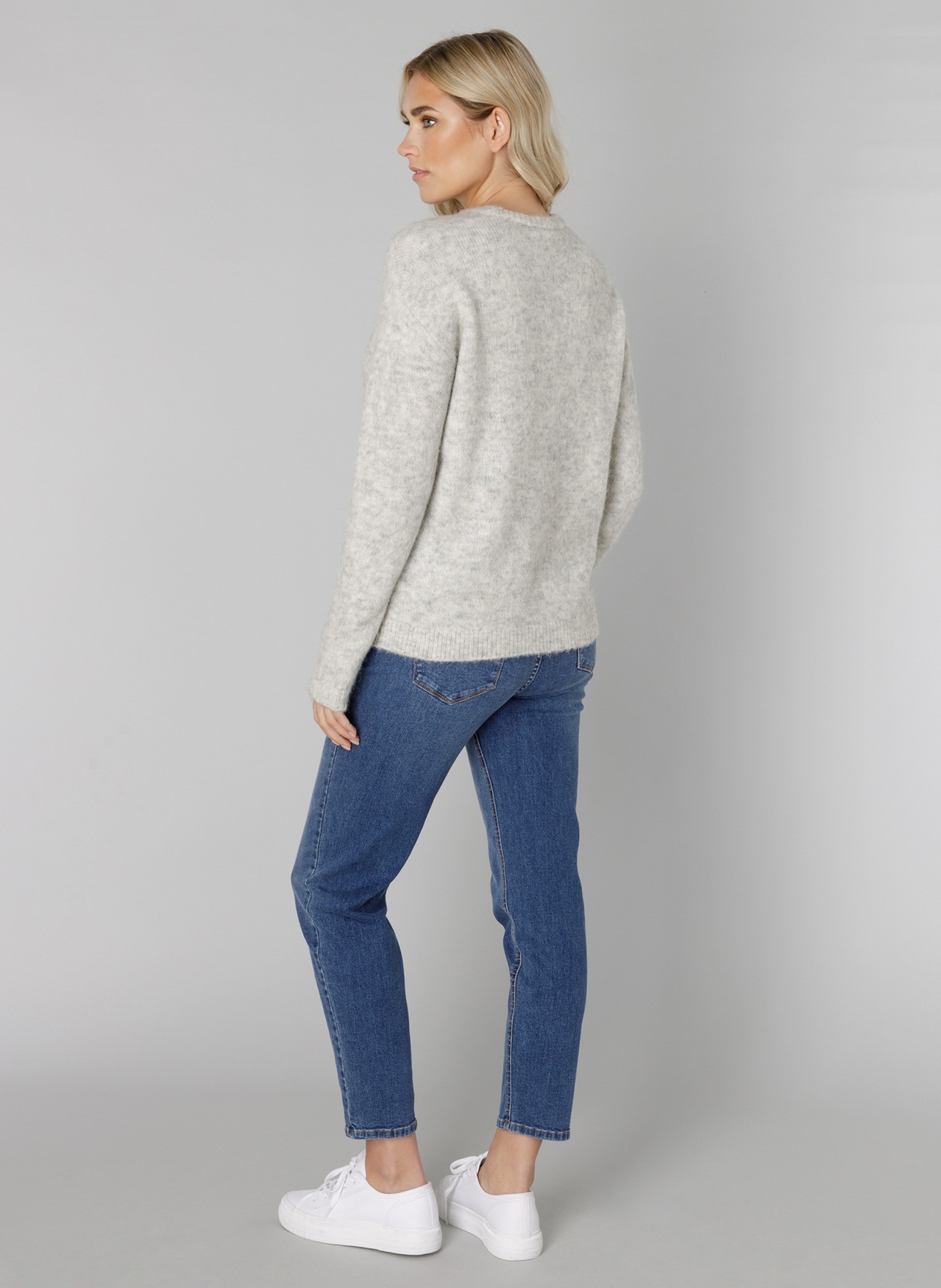 Base Level Pull en tricot »Yana« mit Wolle
