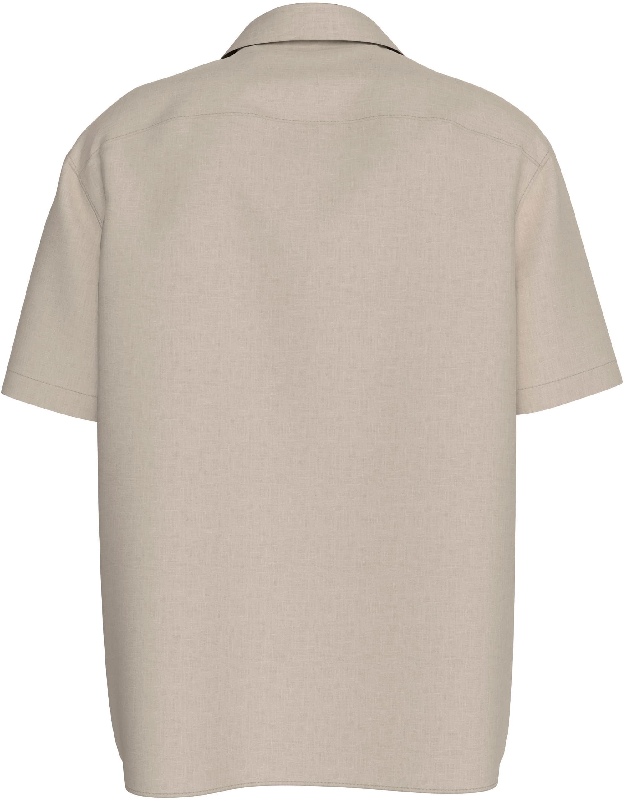 Calvin Klein Chemise en lin »LINEN CLASSIC« coupe régulière, mélange lin-viscose