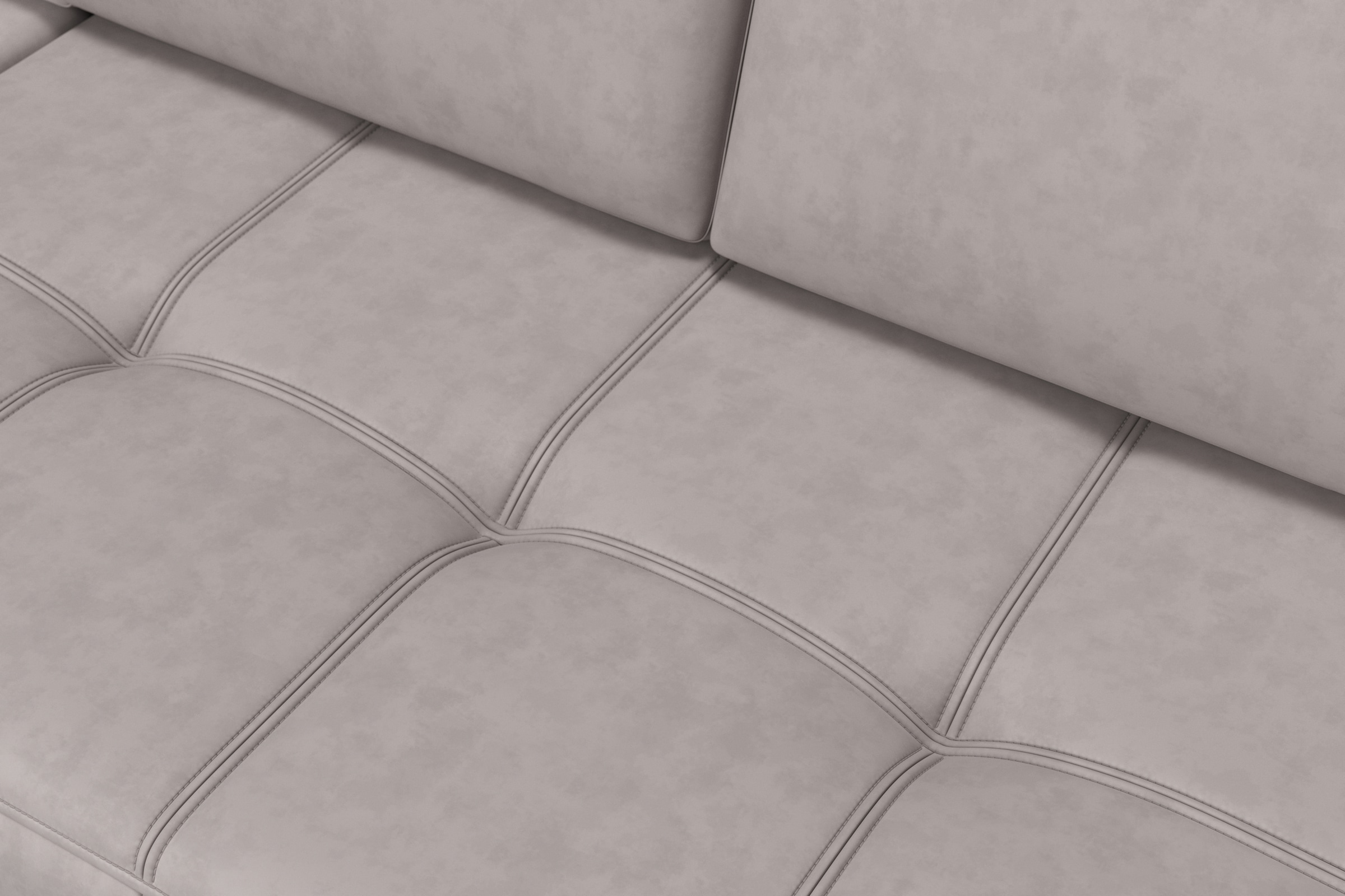 sit&more Wohnlandschaft »Bendigo U-Form« inklusive Sitztiefenverstellung, Bodenfreiheit 12 cm, in 2 Fussfarben