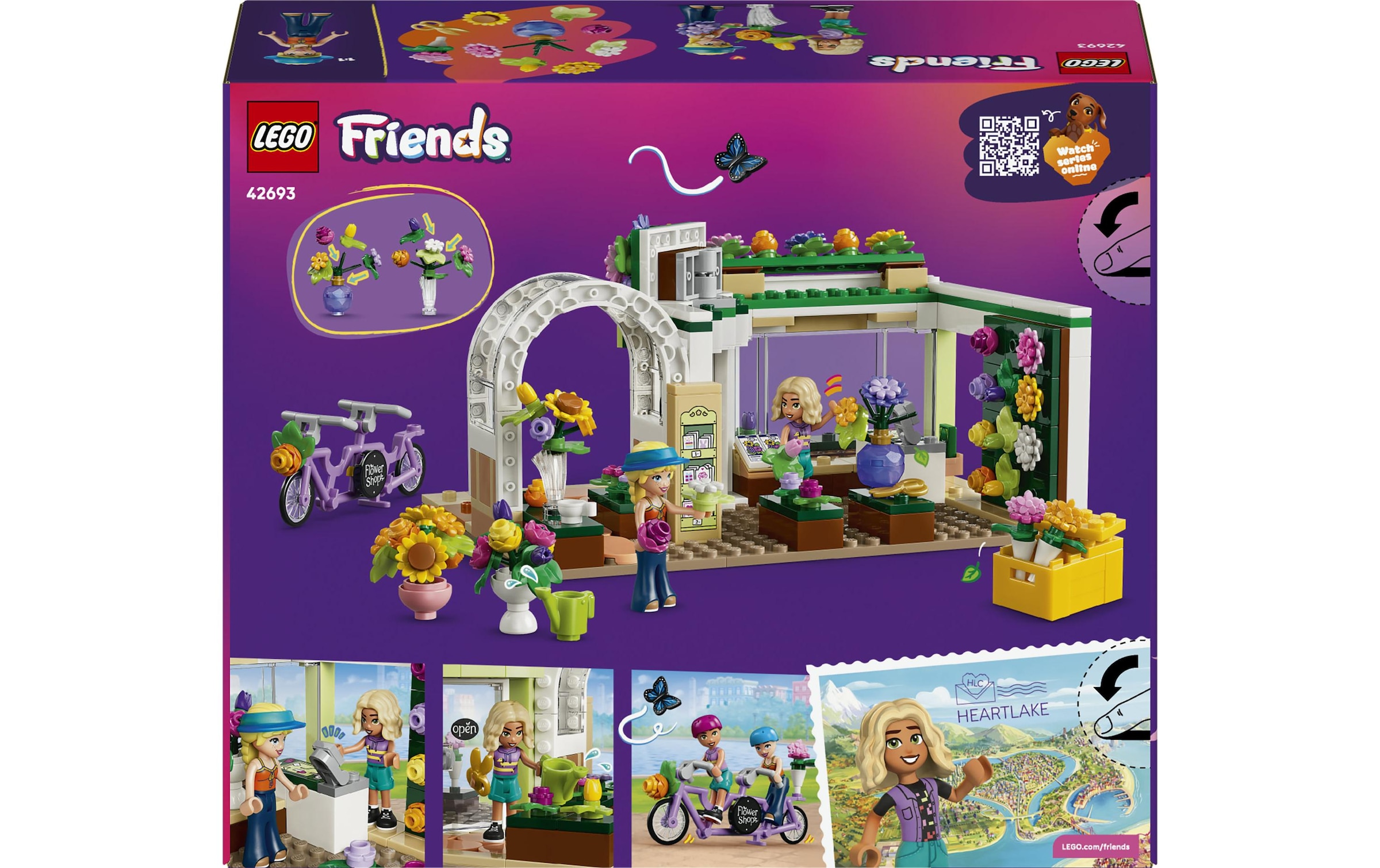 LEGO® Pions de construction »Kreativer Blumenladen (42693), LEGO Friends« fabriqué en Europe