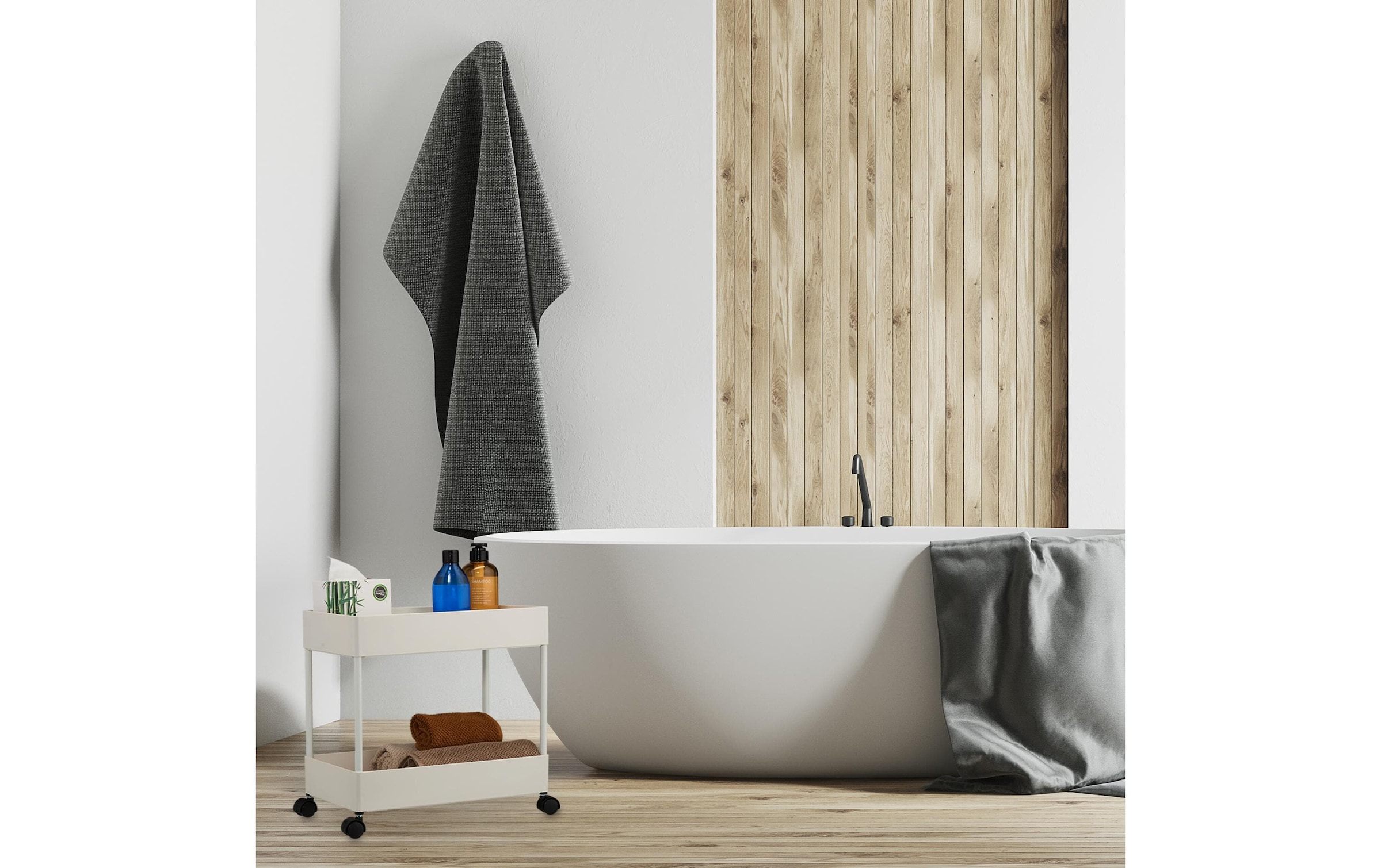 relaxdays Chariot de cuisine »39.5 x 38 x 21,5 cm«
