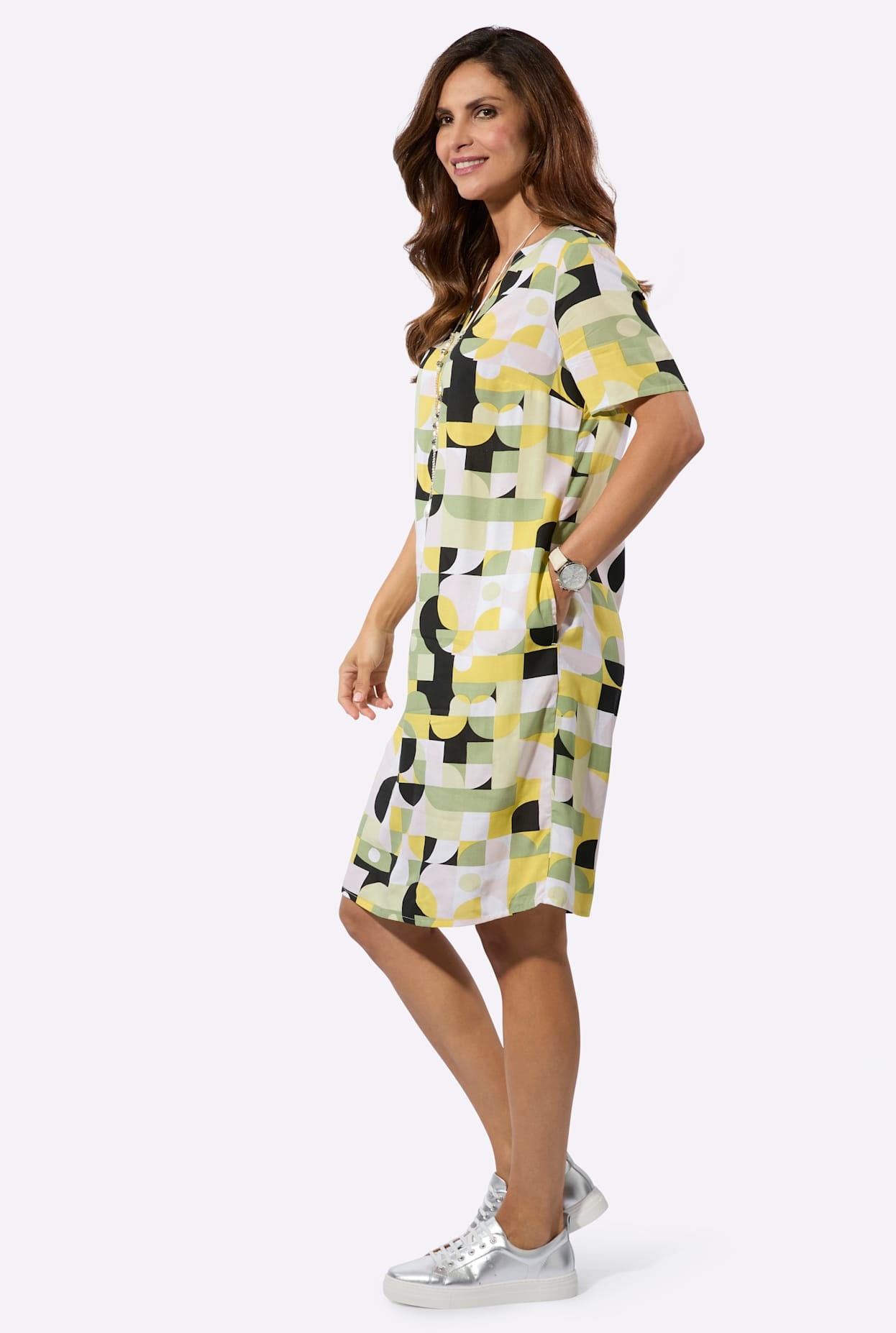 Inspirationen Robe imprimée »Druck-Kleid«