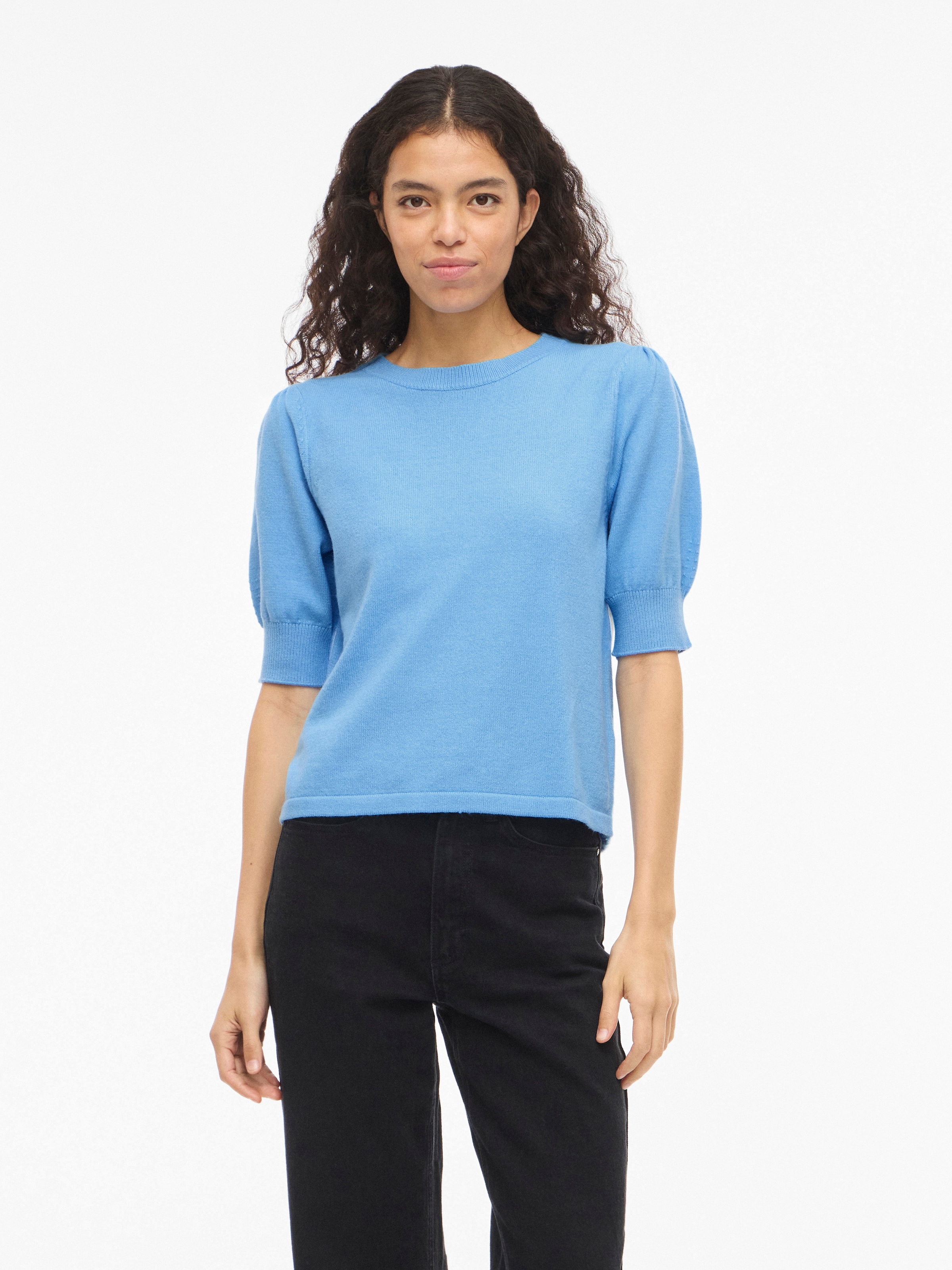Vila Pull en tricot »VIRIL 2/4 SLEEVE O-NECK KNIT TOP - NOOS«